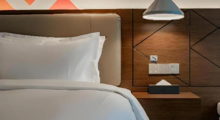 Bed in Borrman Hotel Xi'an North High-speed Railway Station