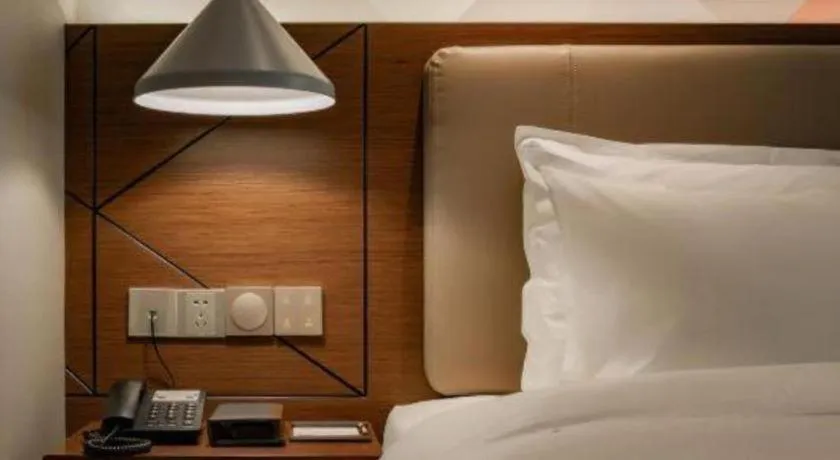 Bed in Borrman Hotel Xi'an North High-speed Railway Station