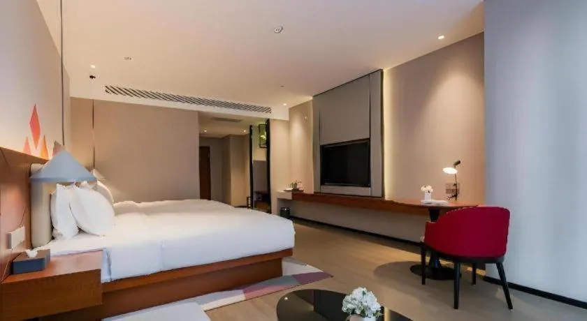 Bed in Borrman Hotel Xi'an North High-speed Railway Station