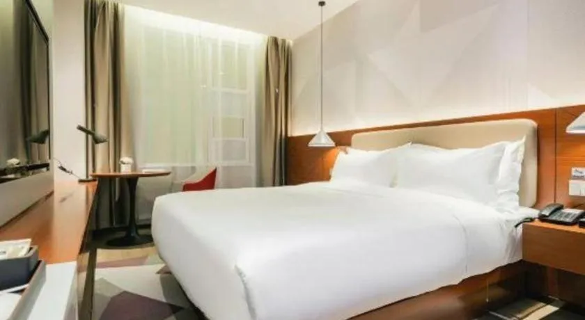 Bed in Borrman Hotel Xi'an North High-speed Railway Station