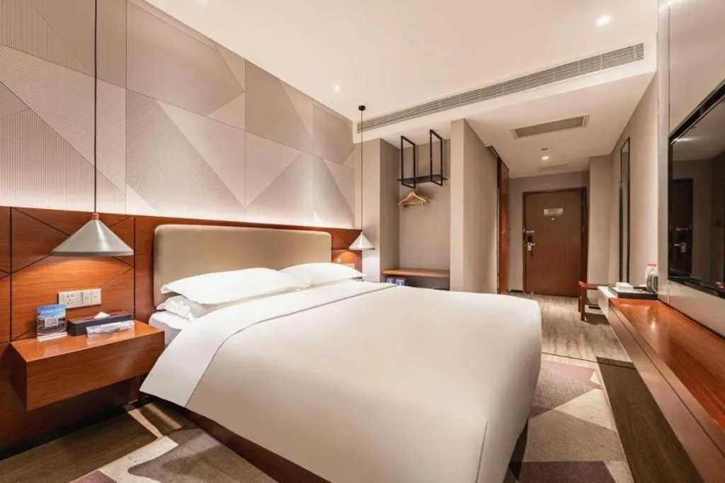 Bed in Borrman Hotel Xi'an North High-speed Railway Station