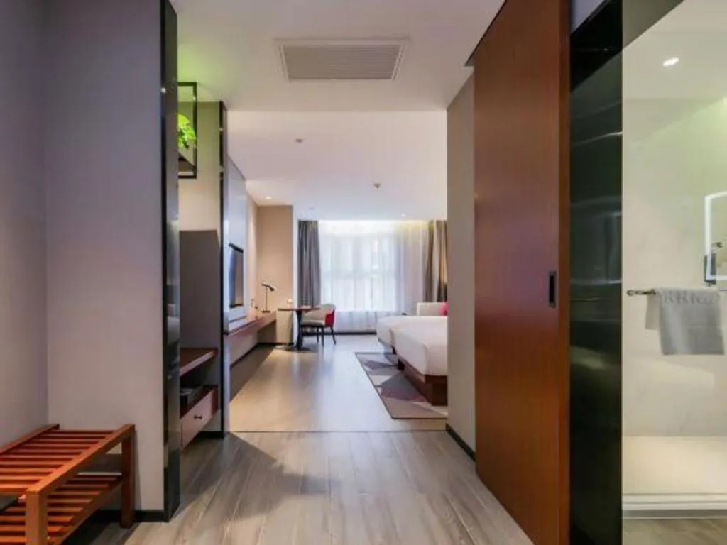 Bed in Borrman Hotel Xi'an North High-speed Railway Station