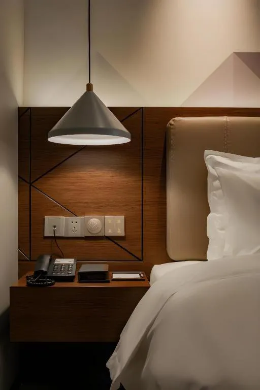 Bed in Borrman Hotel Xi'an North High-speed Railway Station