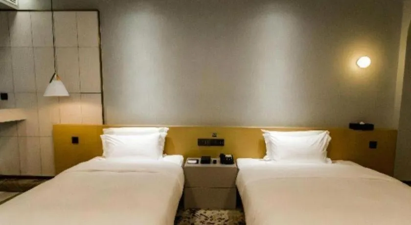 Bed in Borrman Hotel Jining High-tech Huangtun