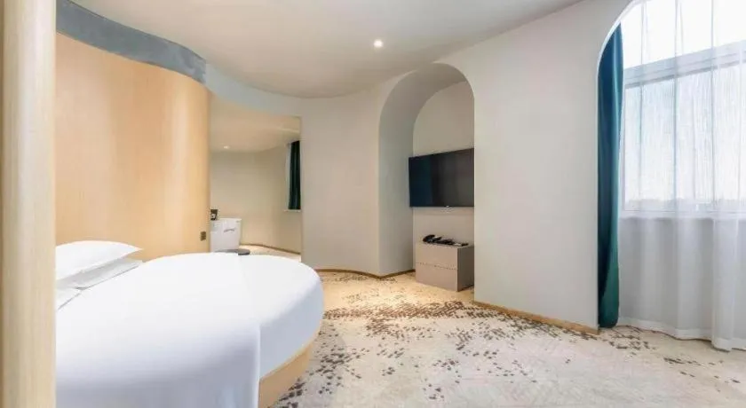 Bed in Borrman Hotel Jining High-tech Huangtun