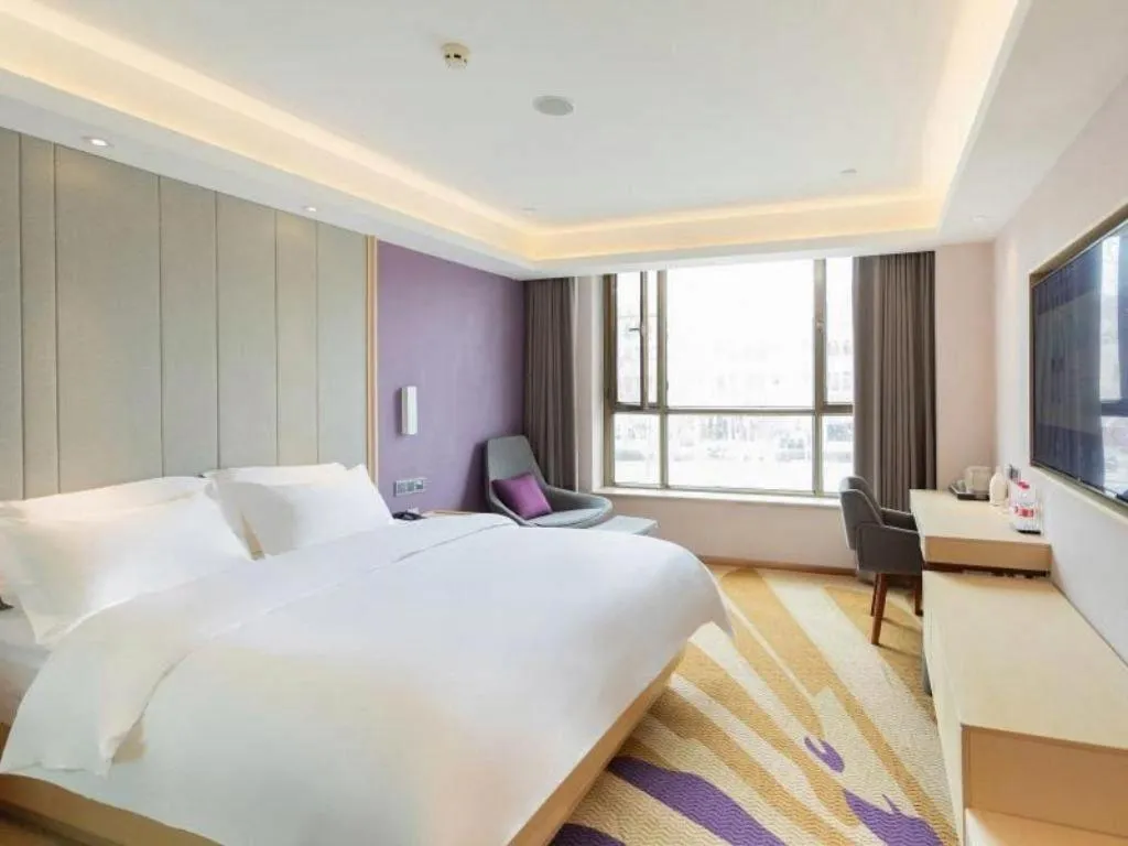 Bed in GreenTree Eastern Hotel Kashgar Oid City Xiangfei Park