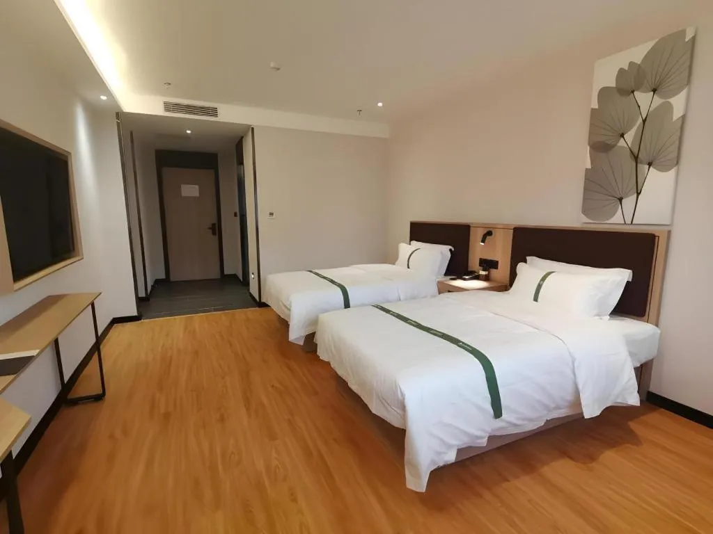 Bed in Green Tree Inn Liaoning Shenfu New District