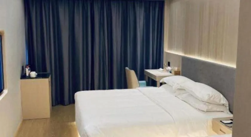 Bed in Deep Sleep Hotel Nanjing Confucius Temple Metro Station