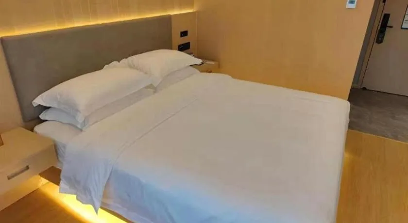 Bed in Deep Sleep Hotel Nanjing Confucius Temple Metro Station