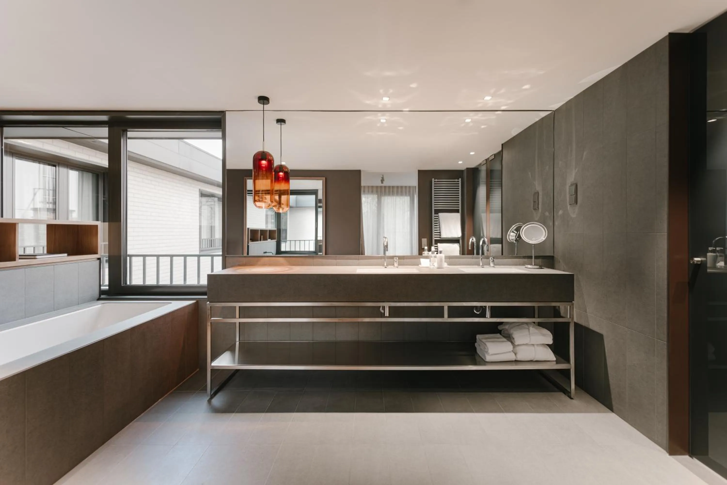 Bathroom, Bed in BoHo Hotel Budapest - Small Luxury Hotels