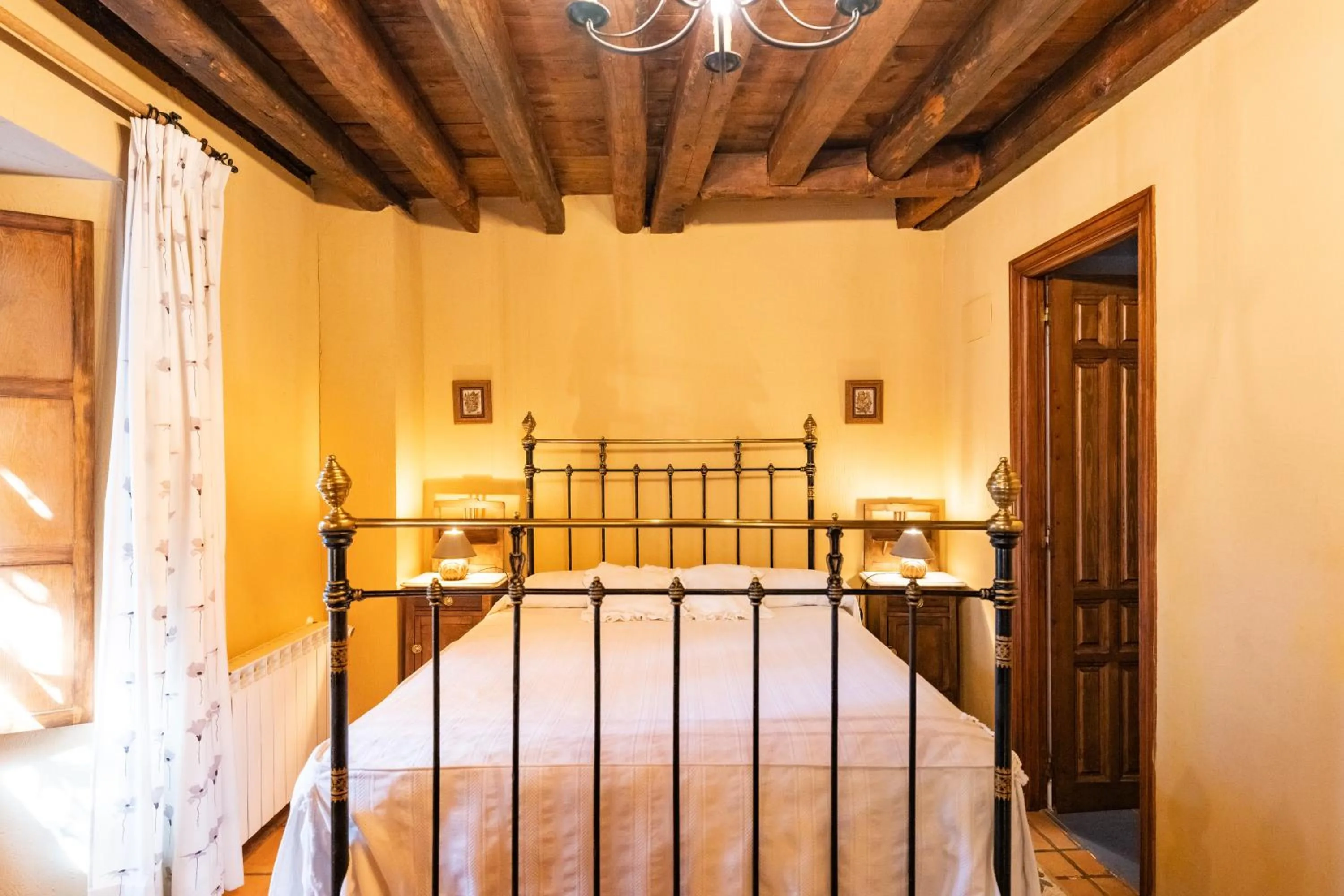 Bed in Posada El Aprisco Manjirón