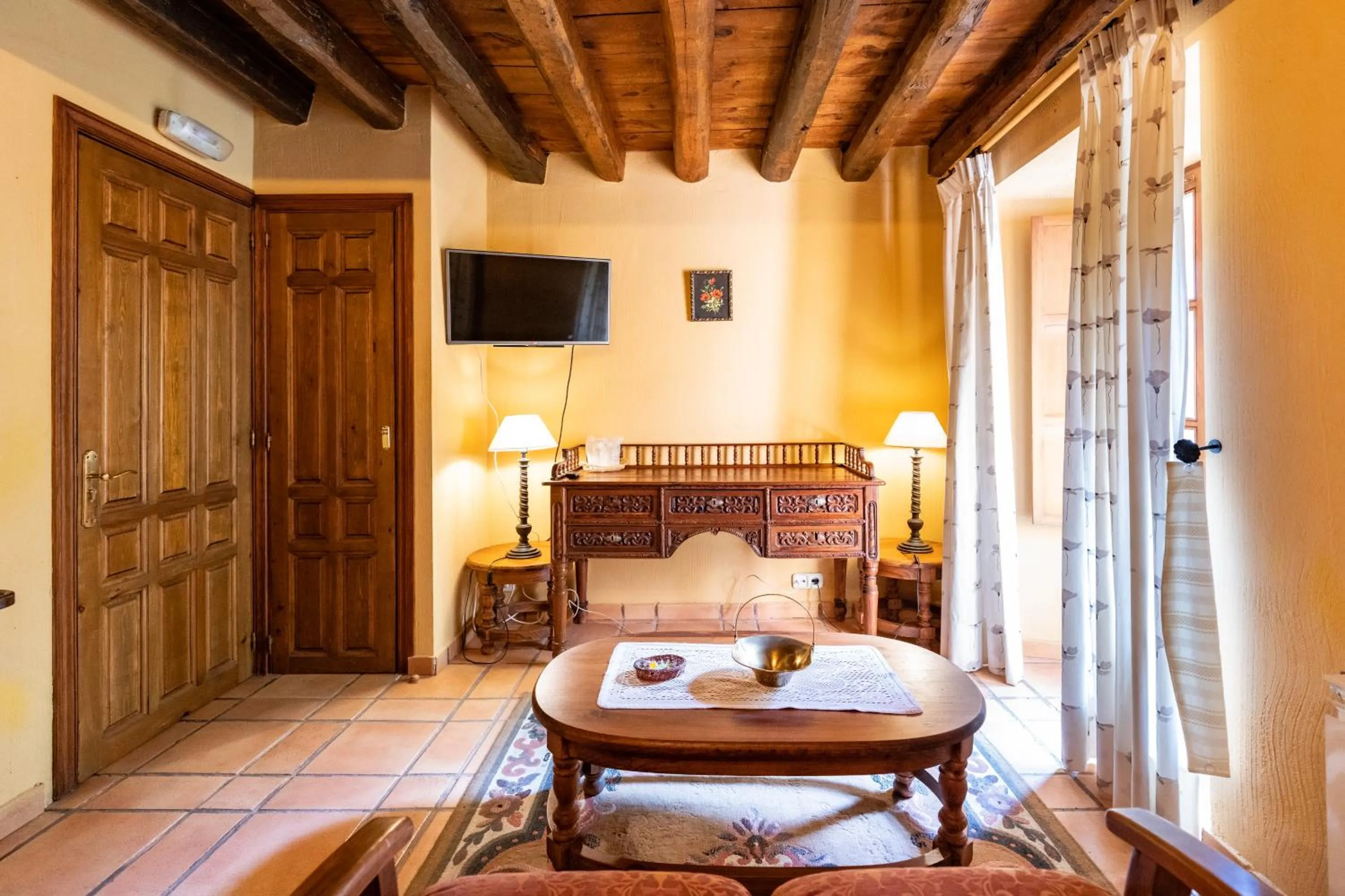 Bed in Posada El Aprisco Manjirón