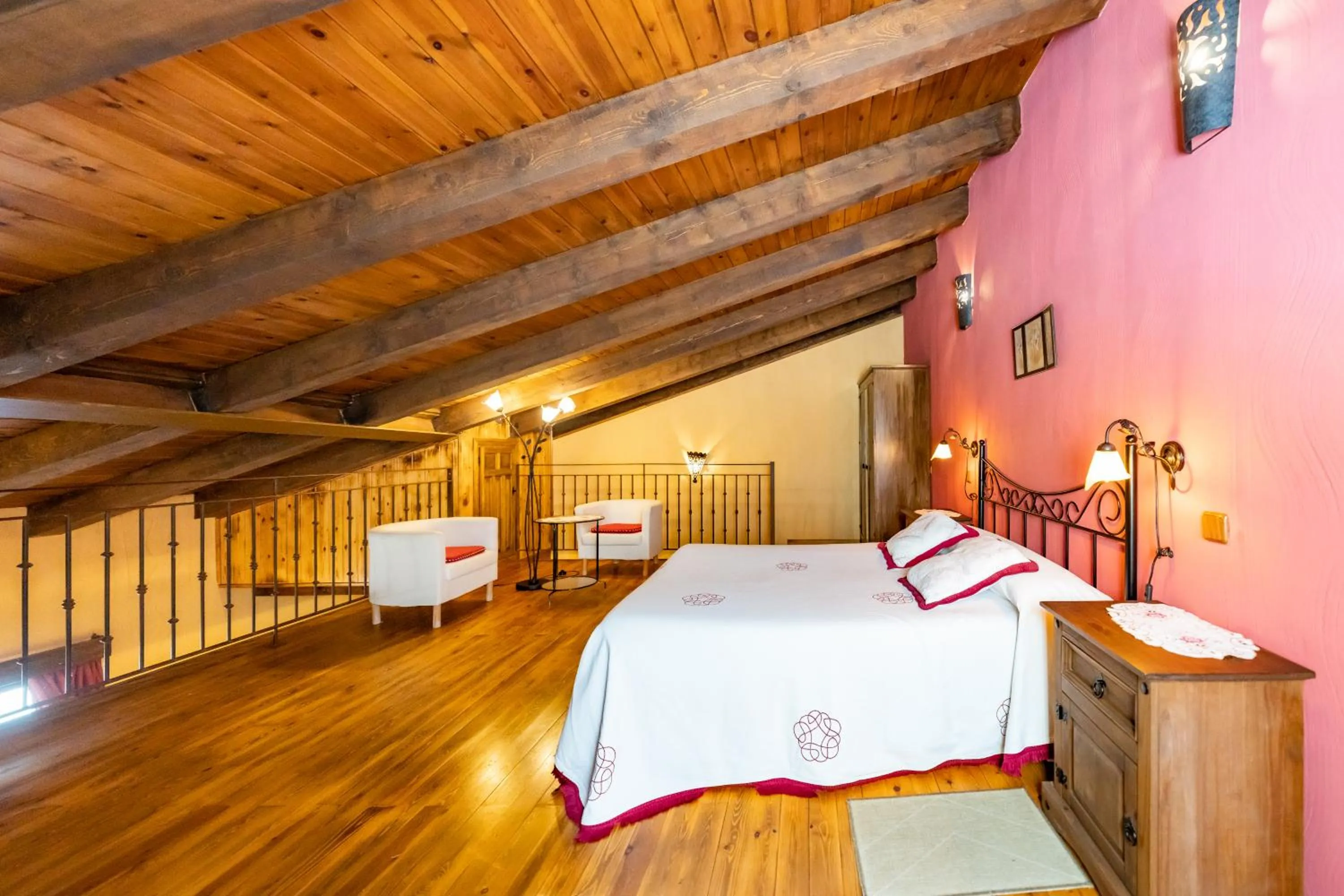 Bed in Posada El Aprisco Manjirón