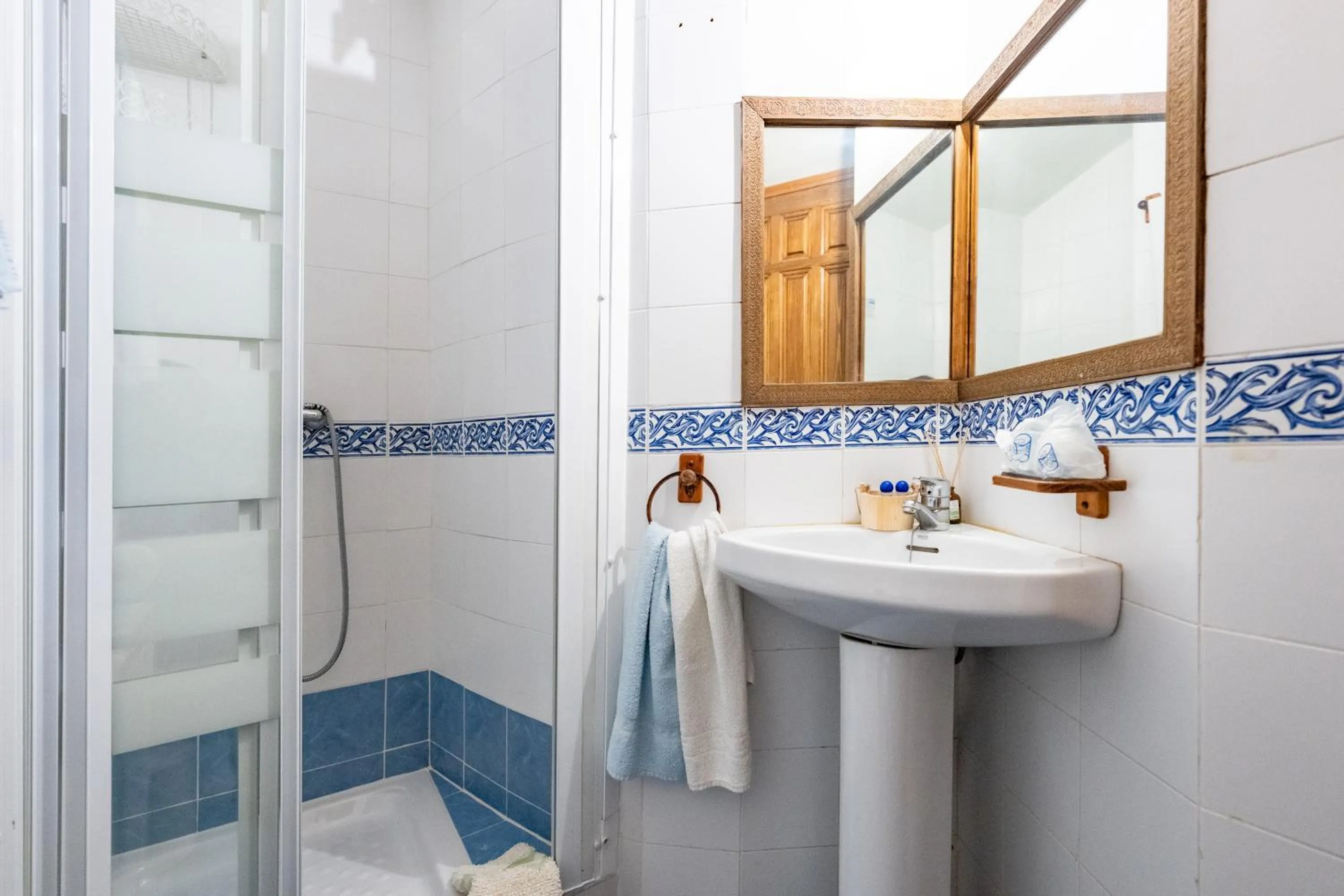 Shower in Posada El Aprisco Manjirón