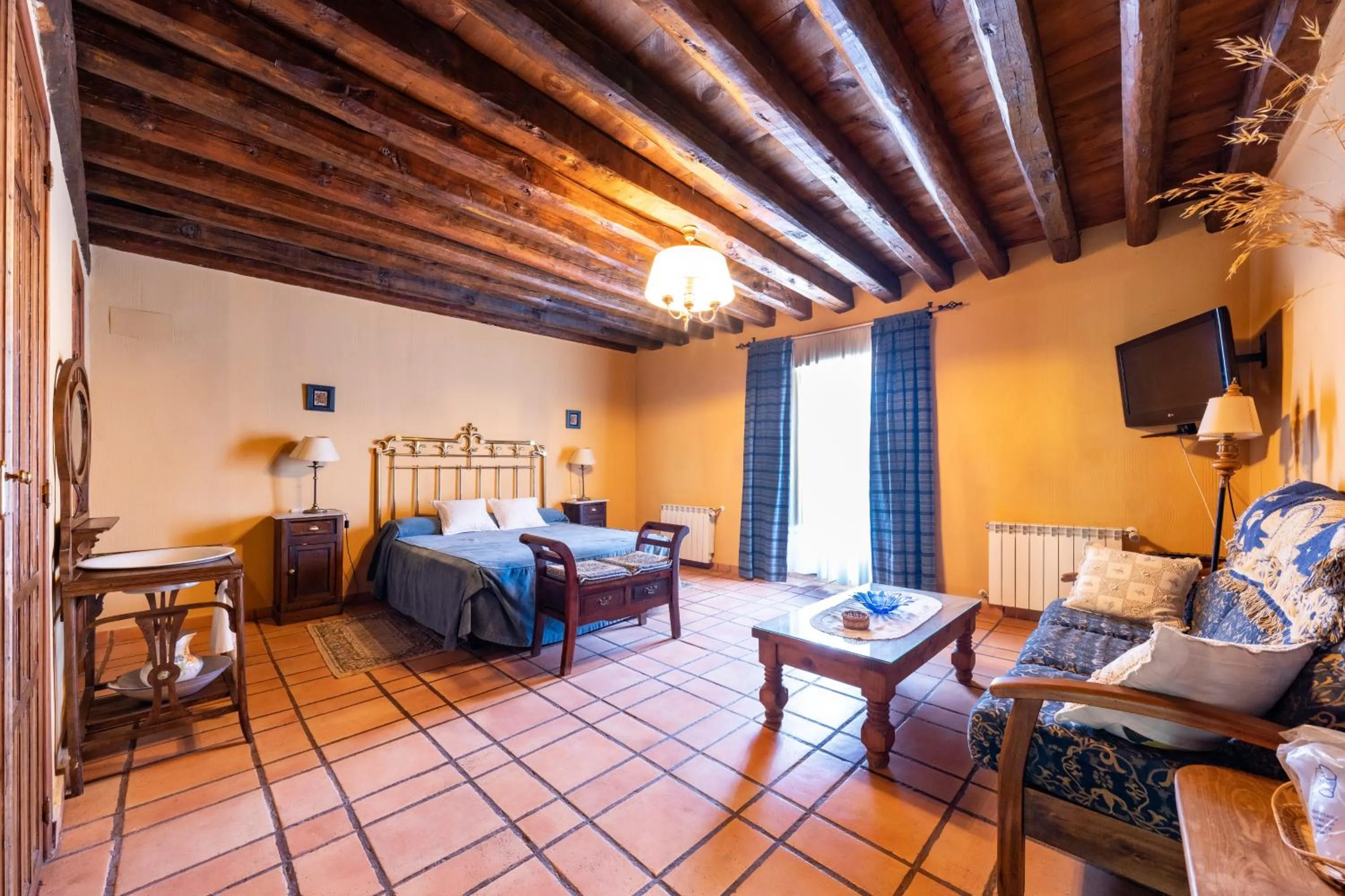 Bed in Posada El Aprisco Manjirón