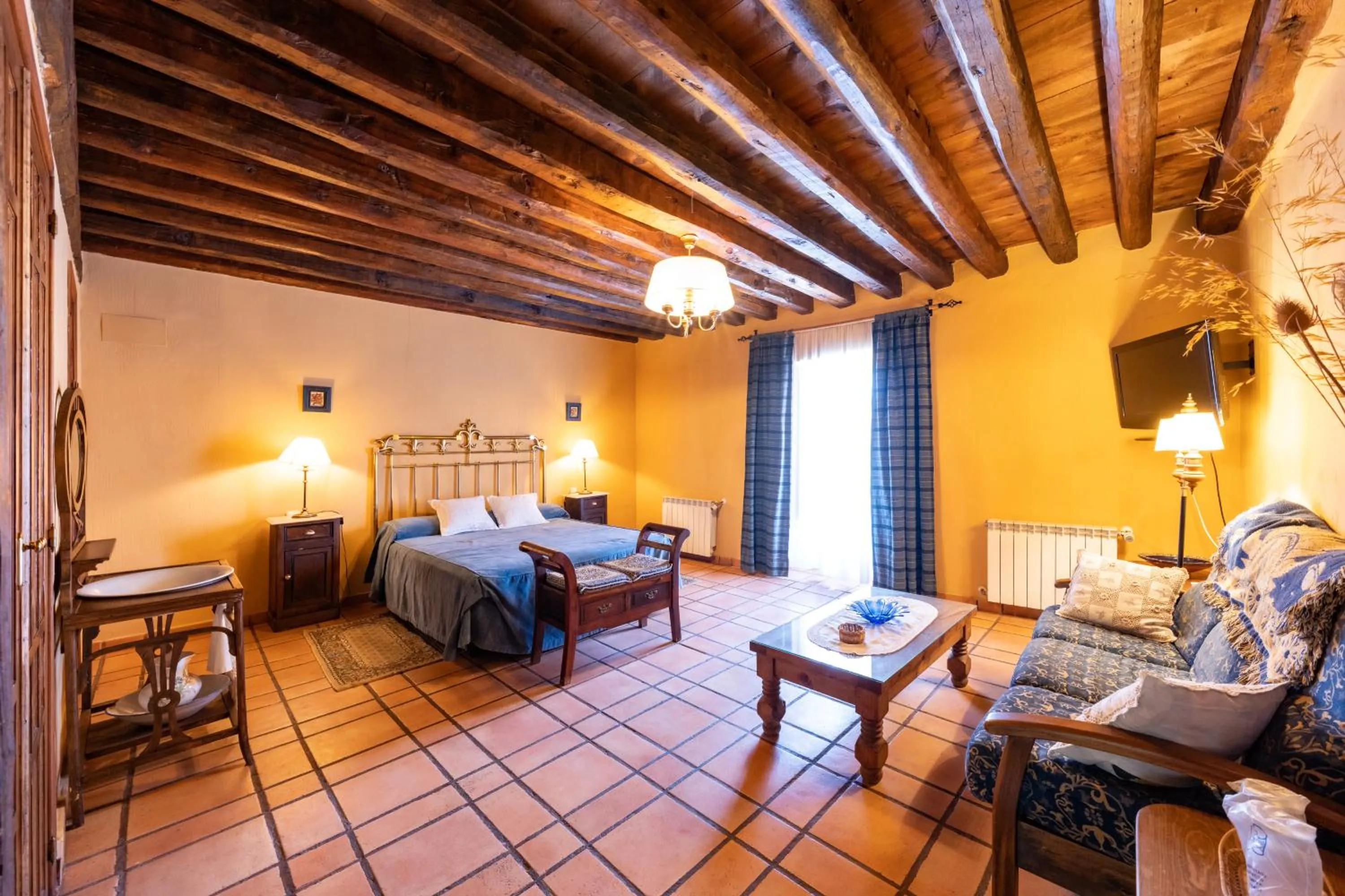 Bed in Posada El Aprisco Manjirón