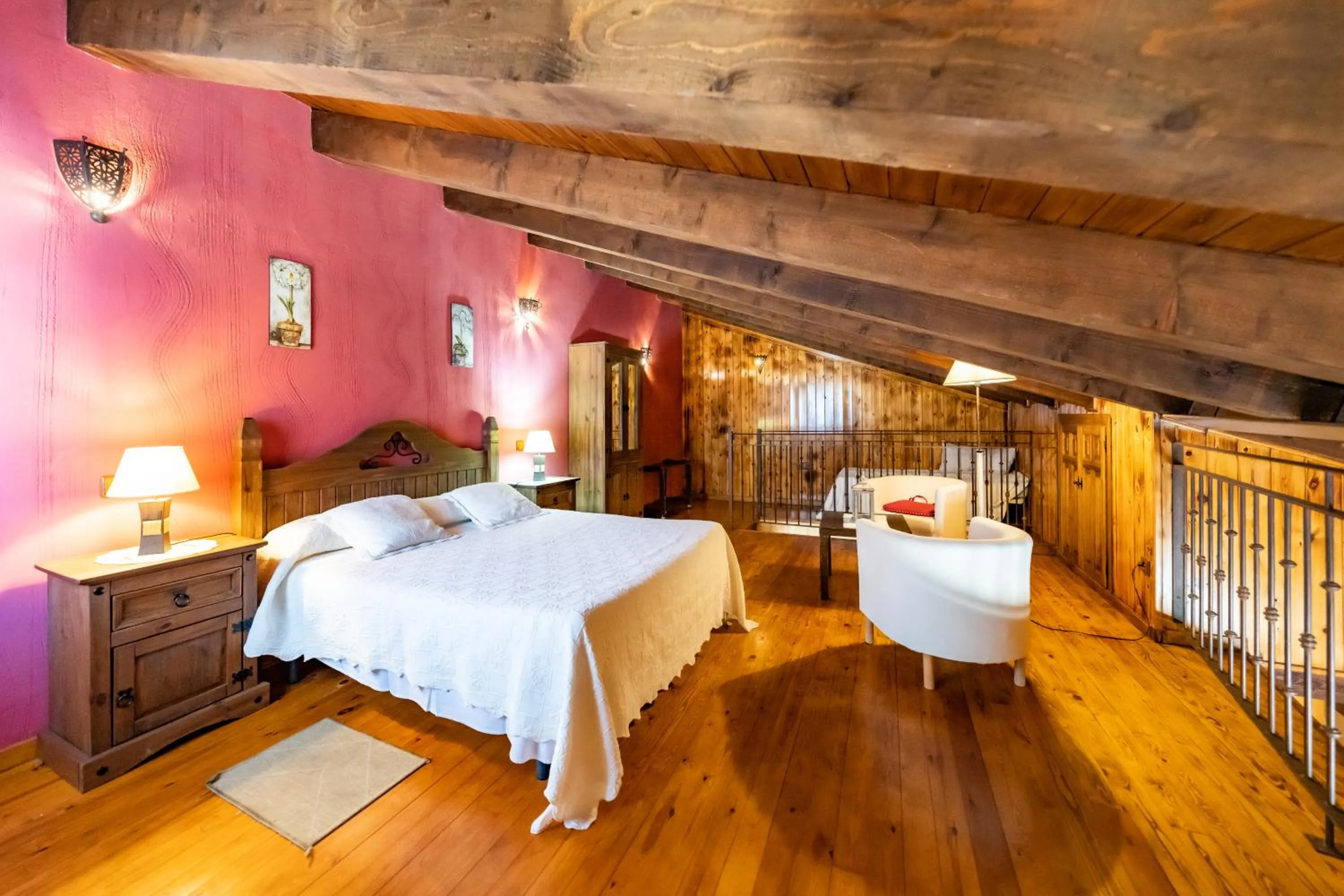 Photo of the whole room, Bed in Posada El Aprisco Manjirón