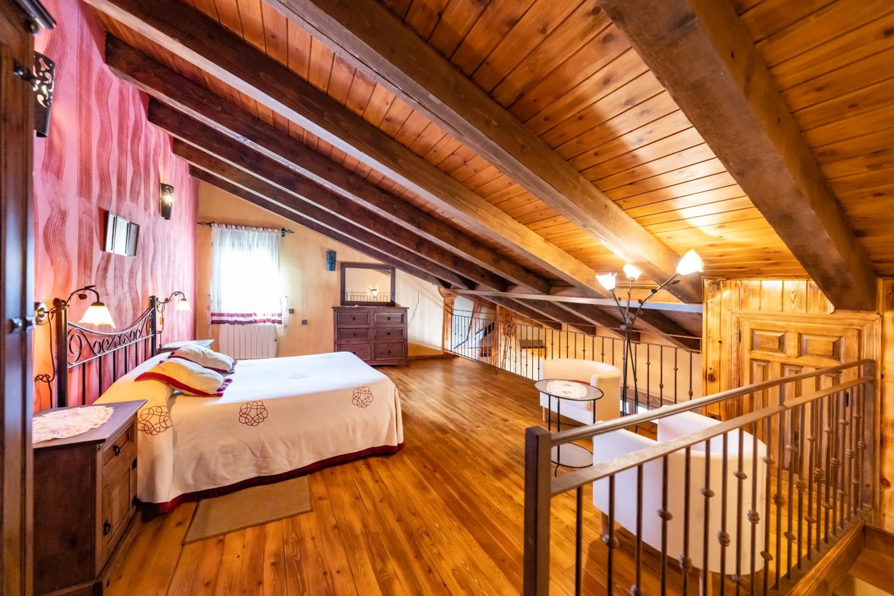 Bed in Posada El Aprisco Manjirón