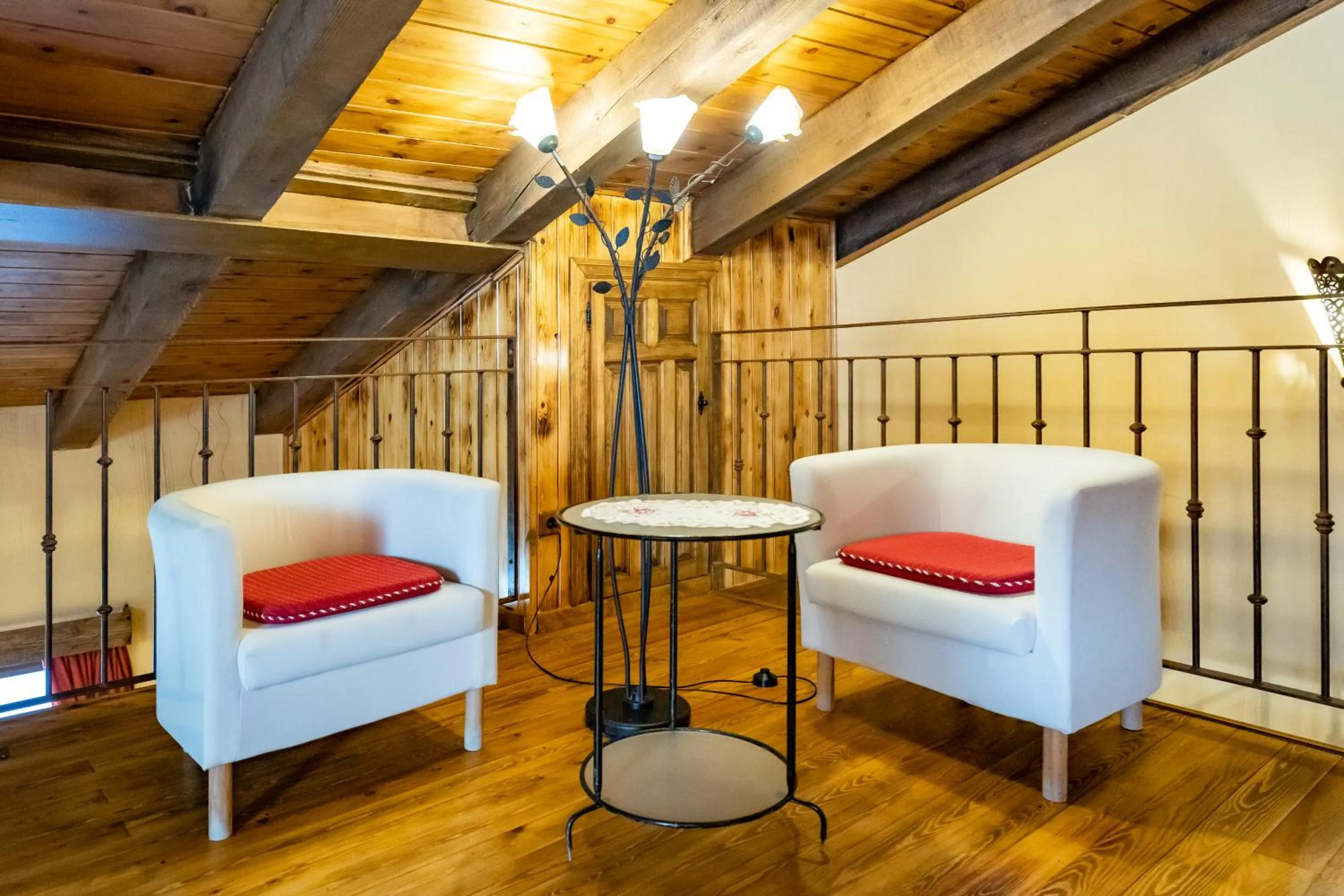 Seating area in Posada El Aprisco Manjirón