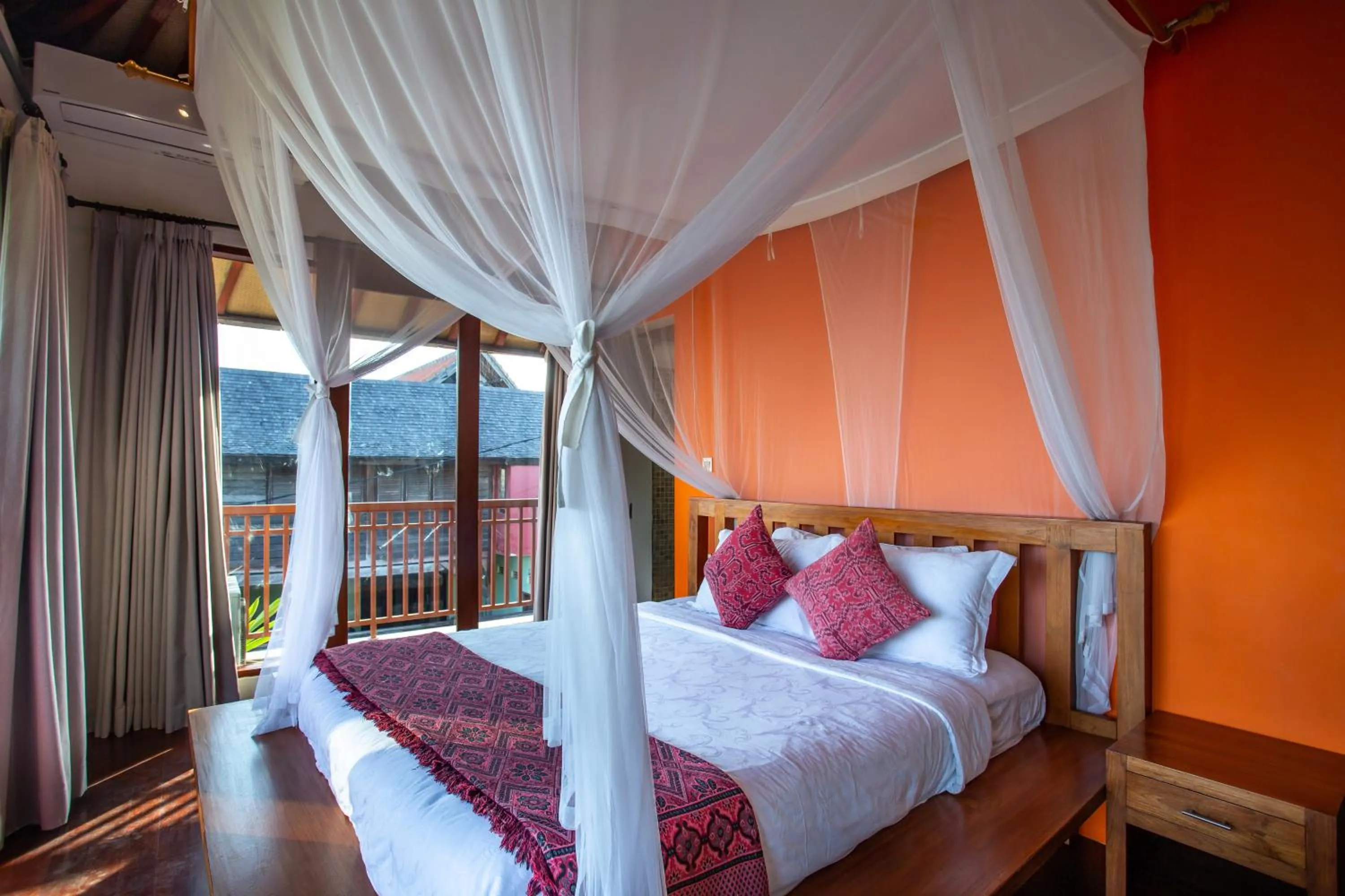 Bedroom, Bed in Enchanting Canggu Villa