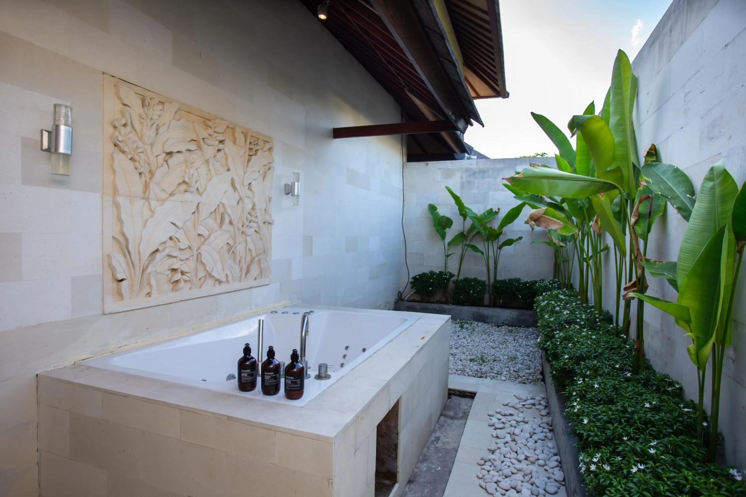 Bathroom in Enchanting Canggu Villa