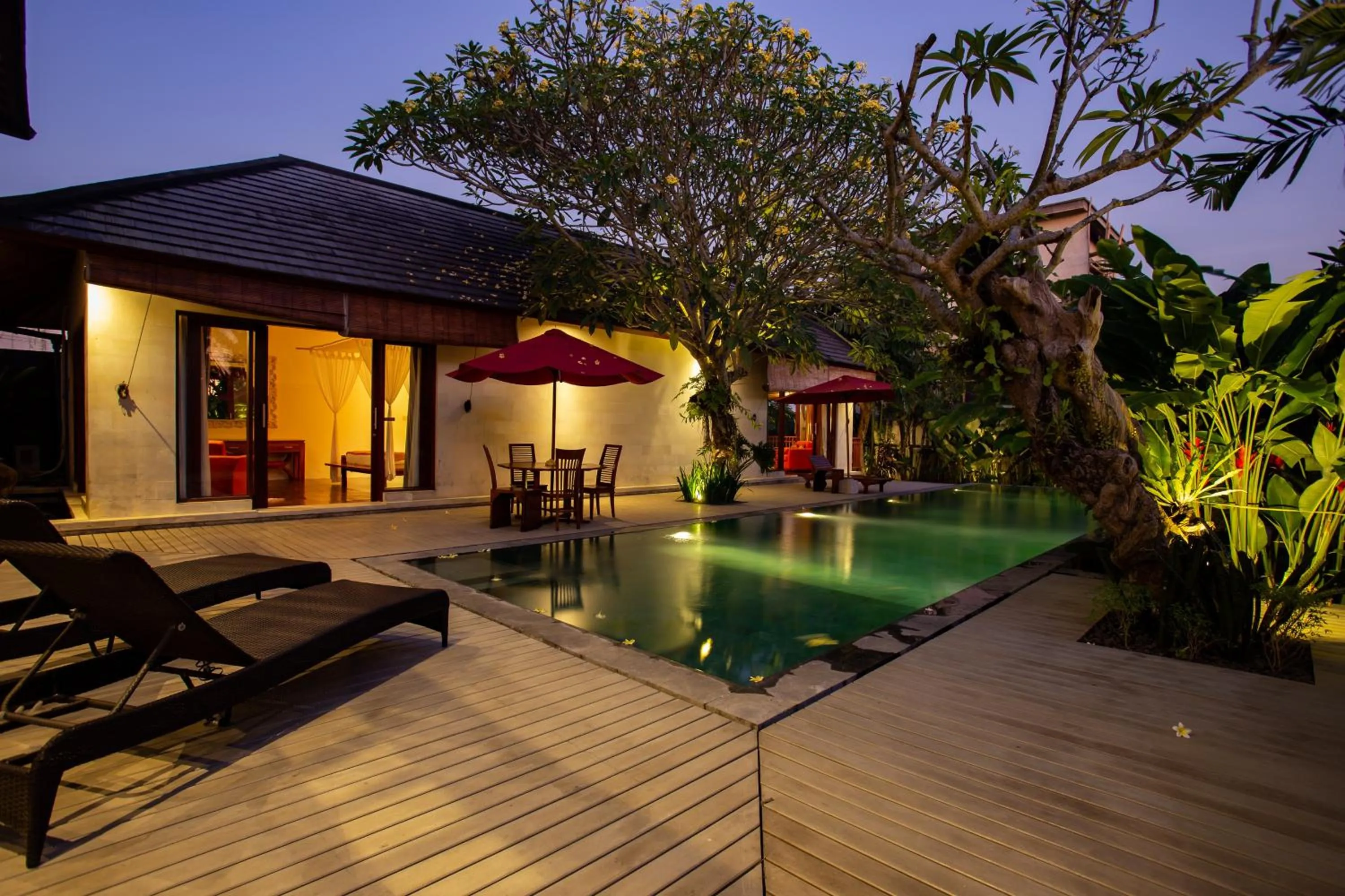 Swimming pool in Enchanting Canggu Villa