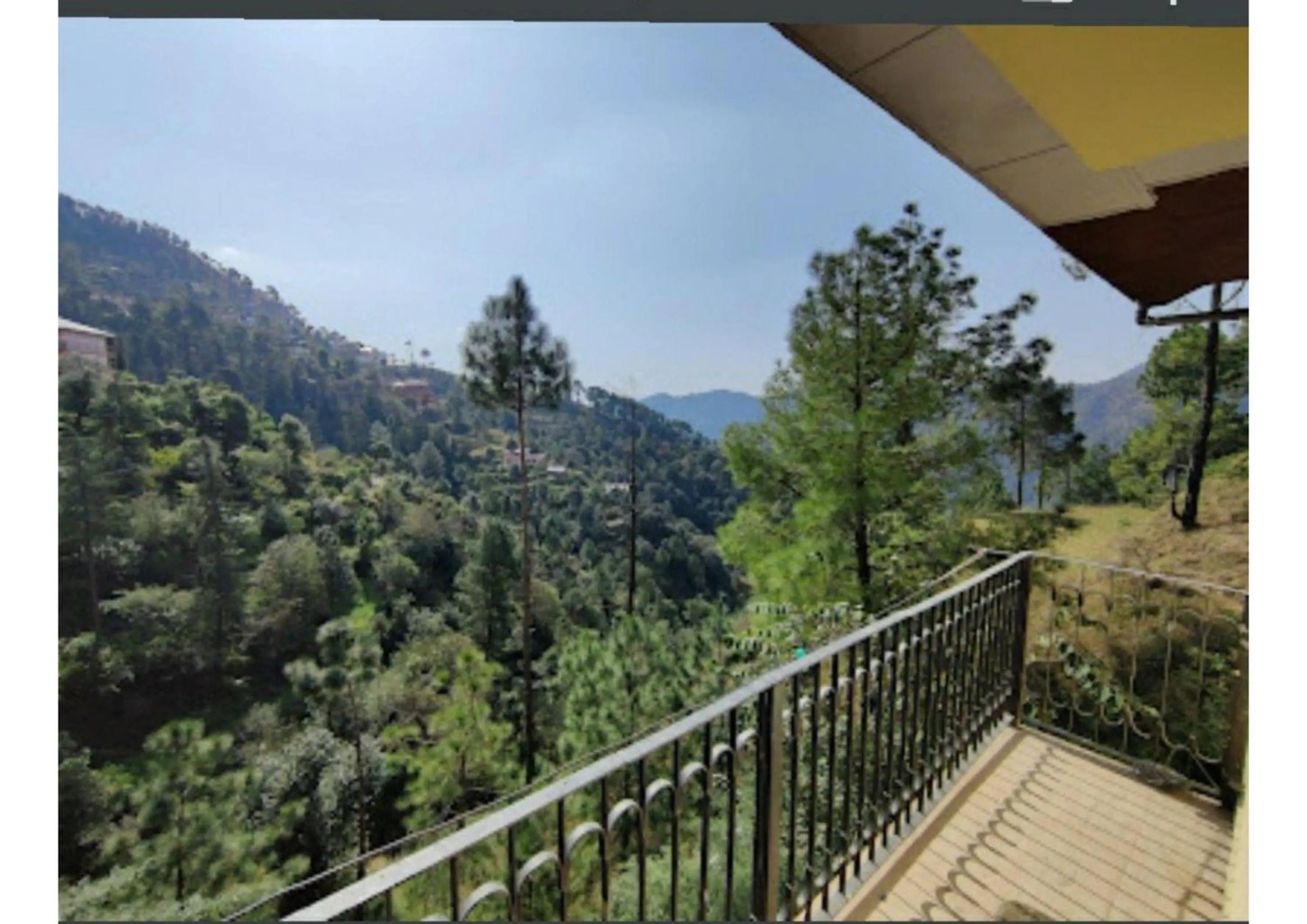 Day, Balcony/Terrace in Goroomgo Homestay Sukh Dham Shimla - Homestay Like Home Feeling Mountain View