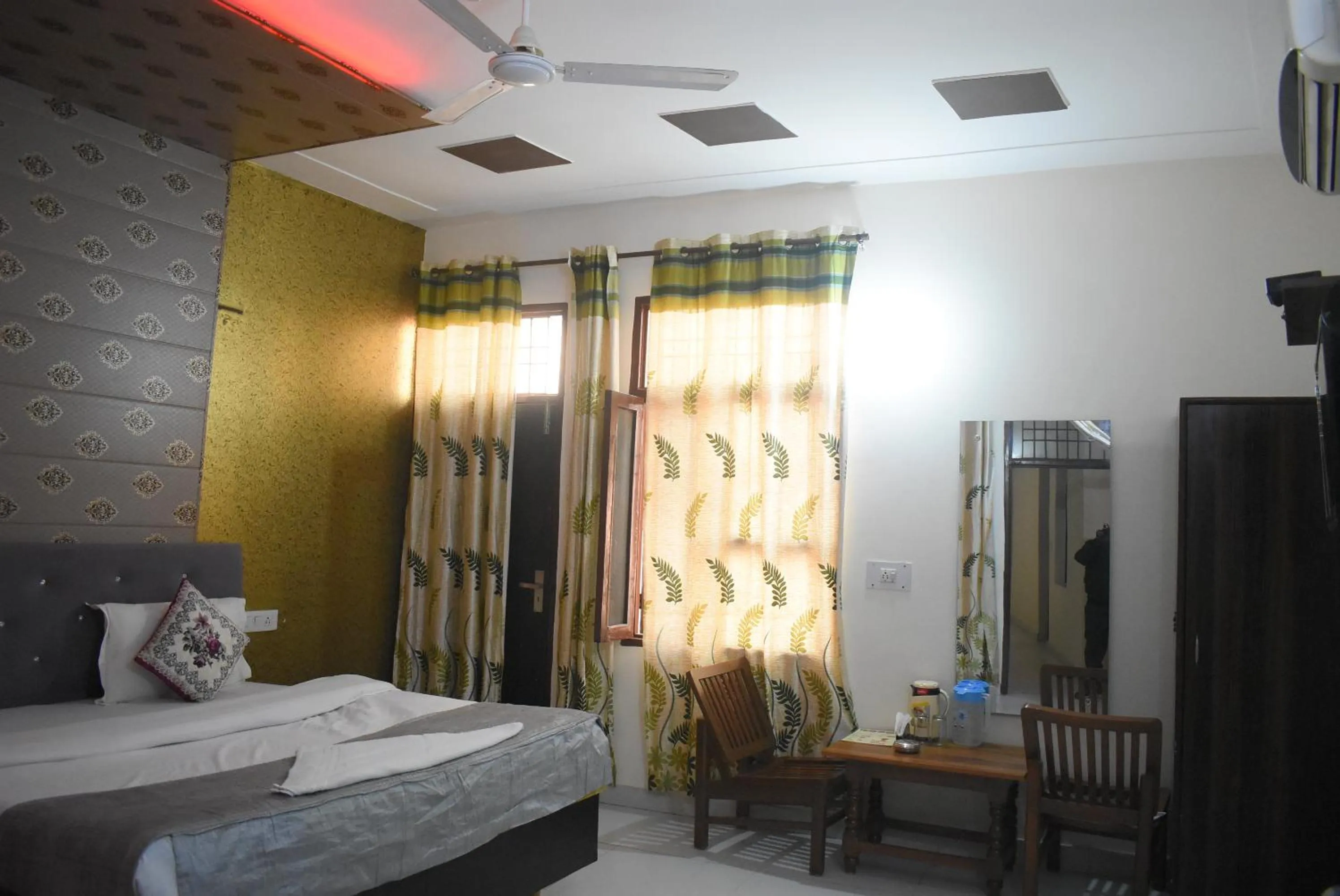 Bed in hotel the silver