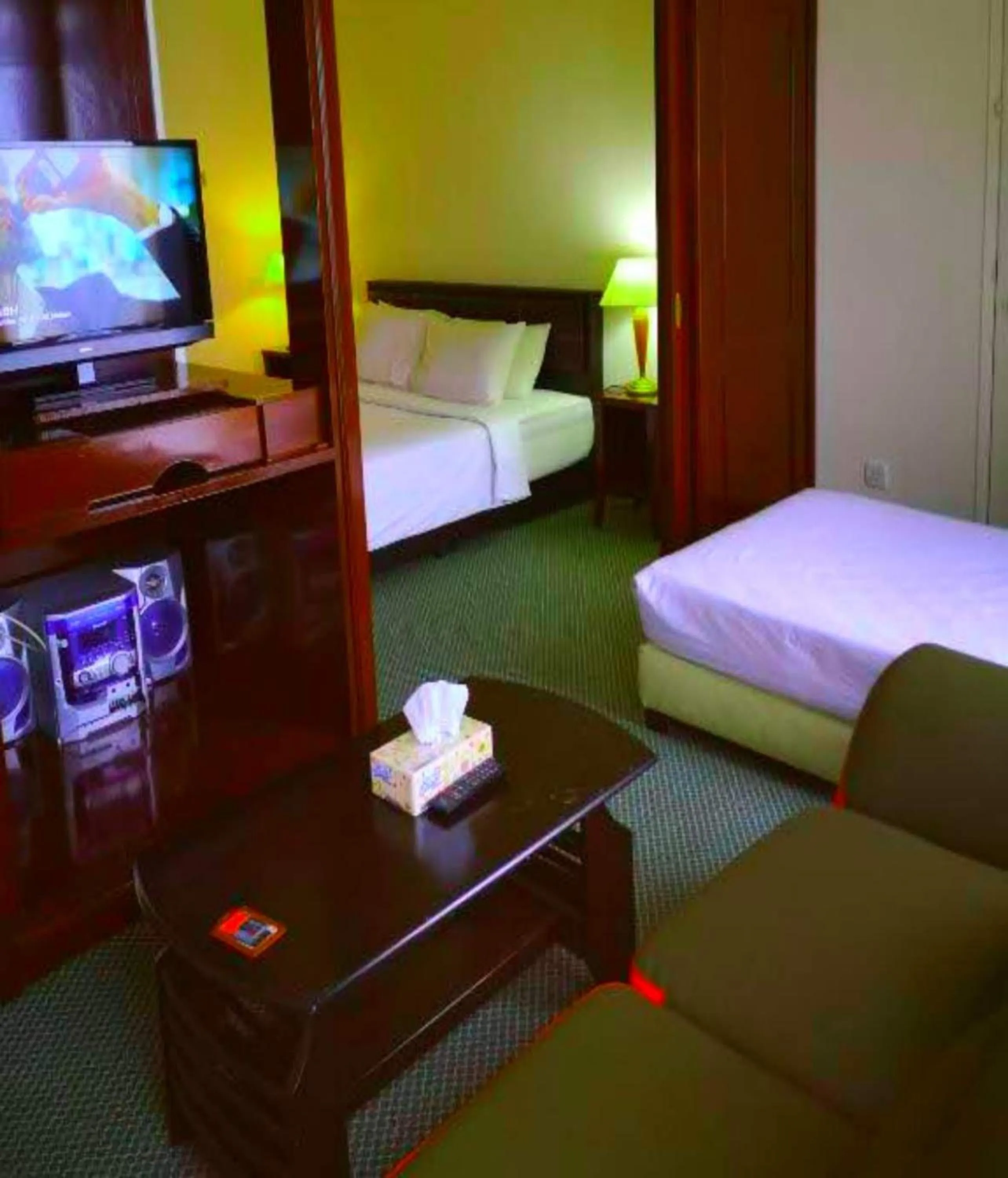 Bed in EMAS Service Suite Times Square