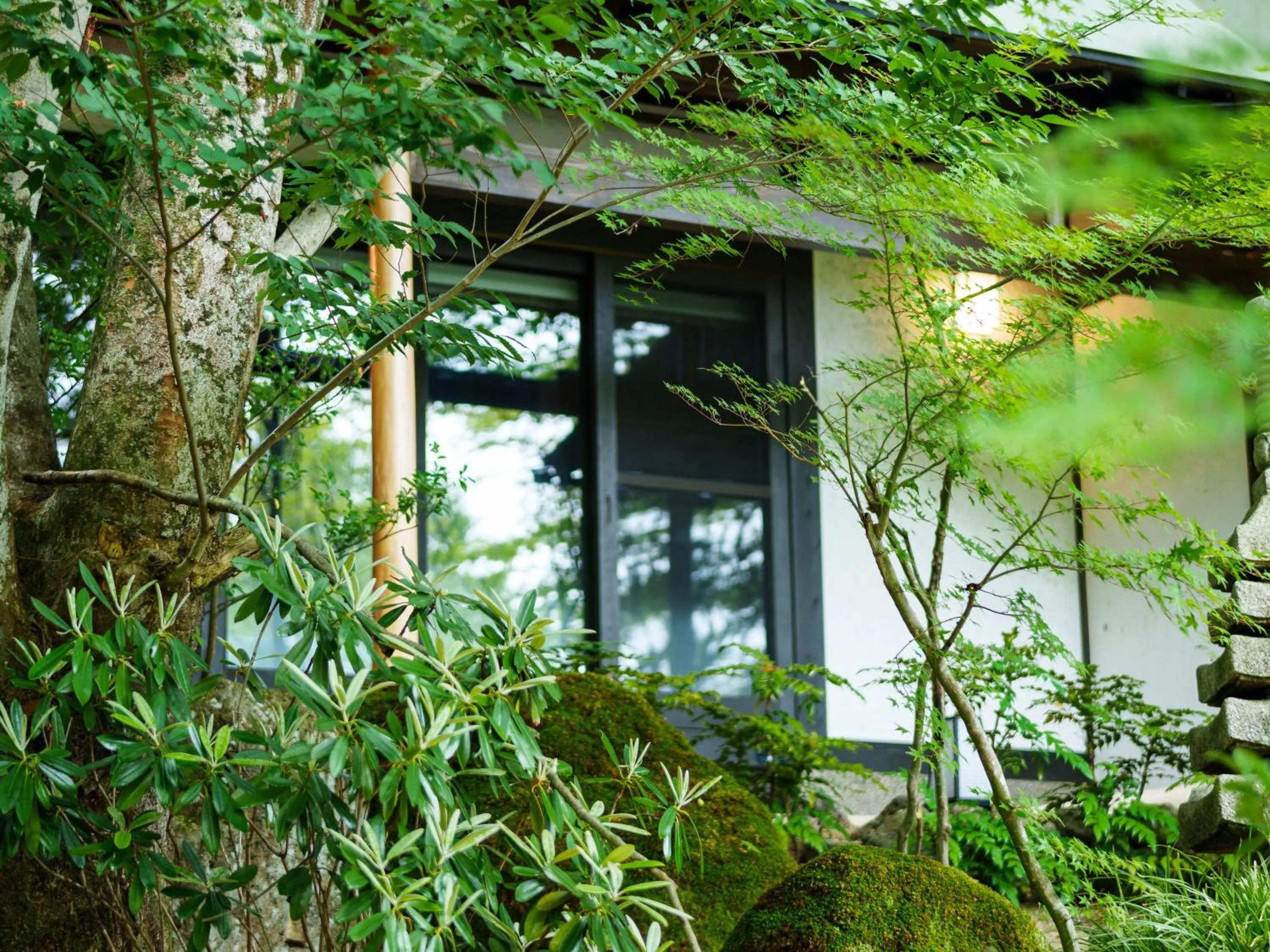 Area and facilities in Yufuin Rakuyu