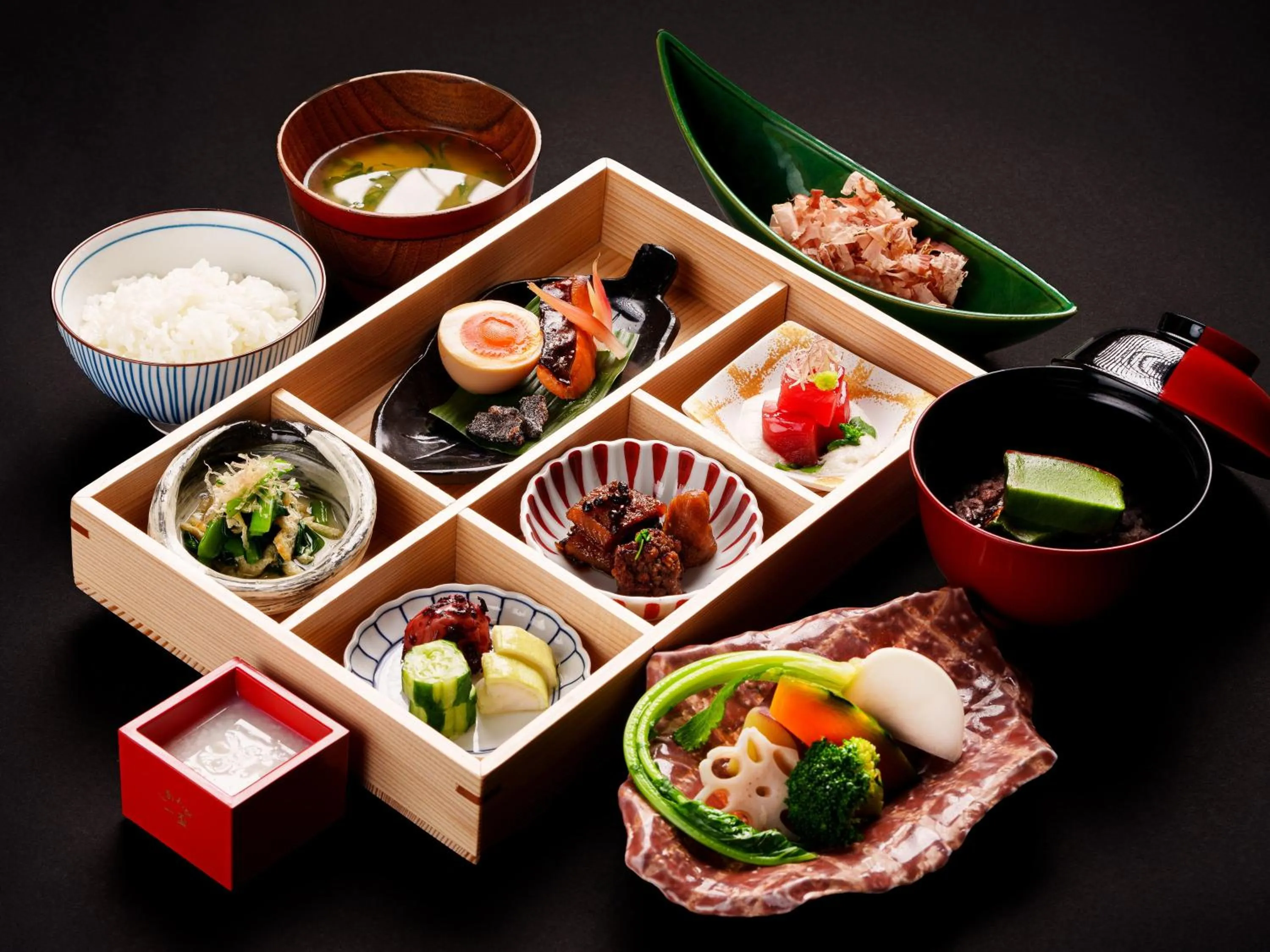 Food in Yufuin Rakuyu