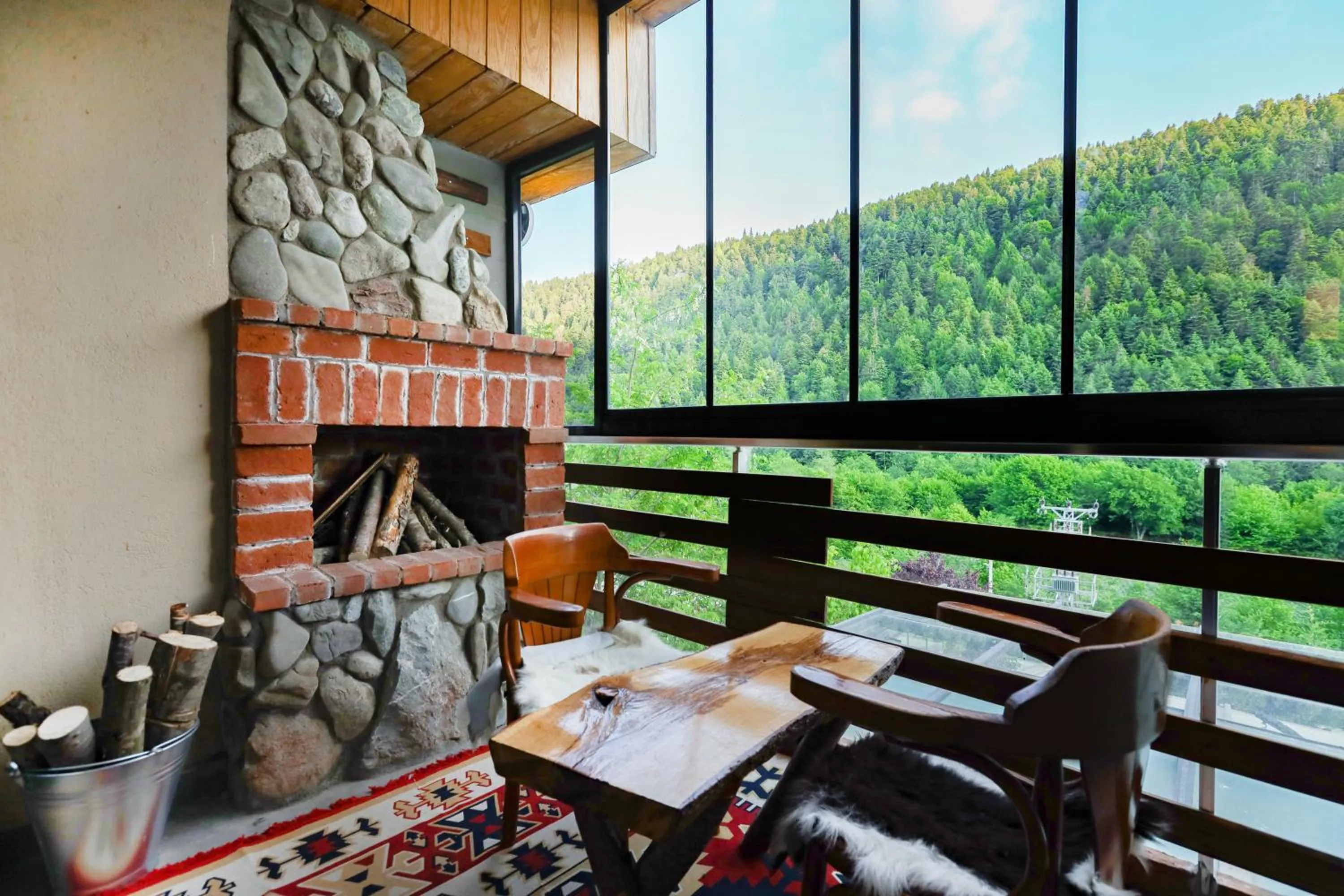 Balcony/Terrace in Abant Aden Boutique Hotel & Spa