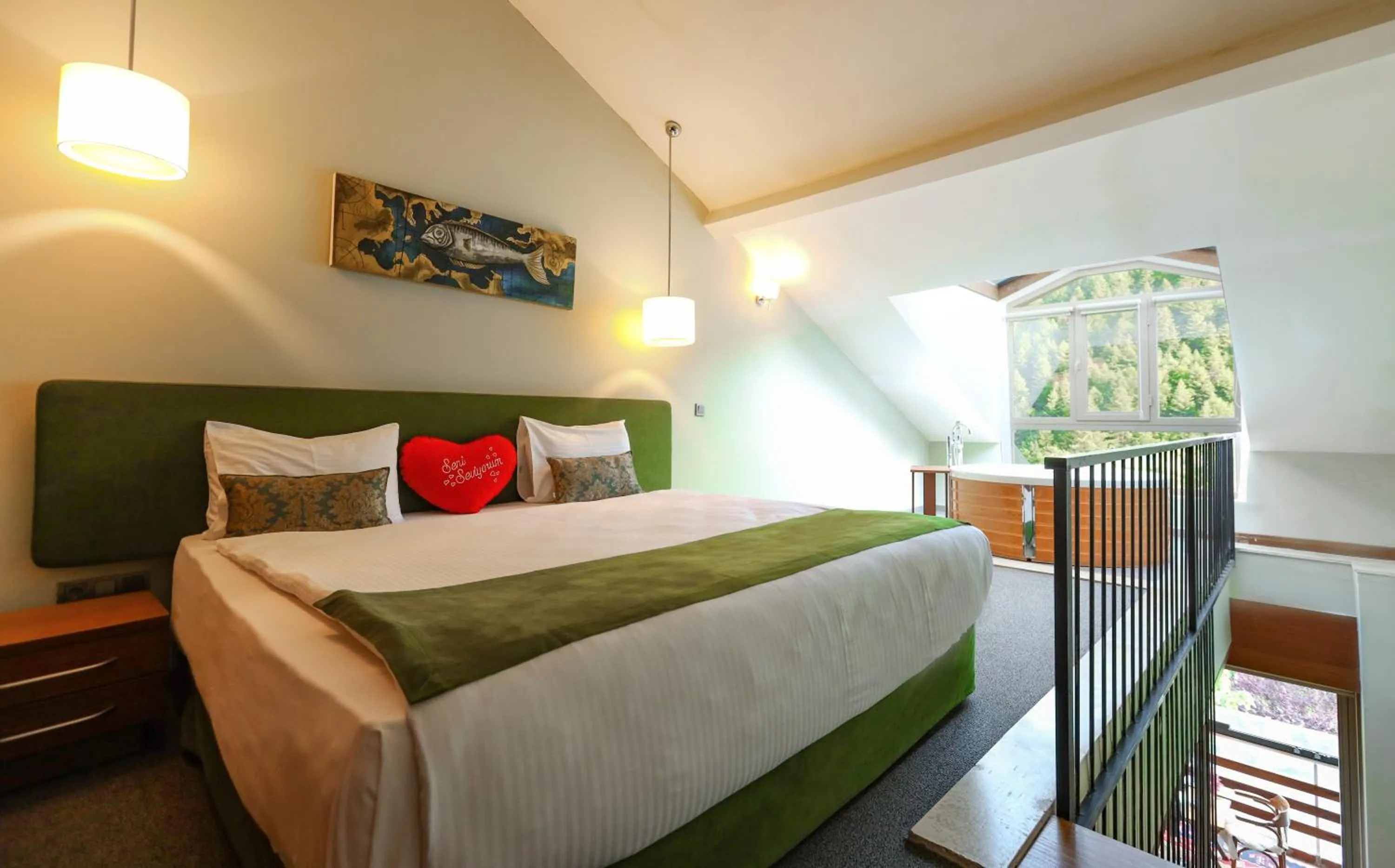 Bedroom in Abant Aden Boutique Hotel & Spa