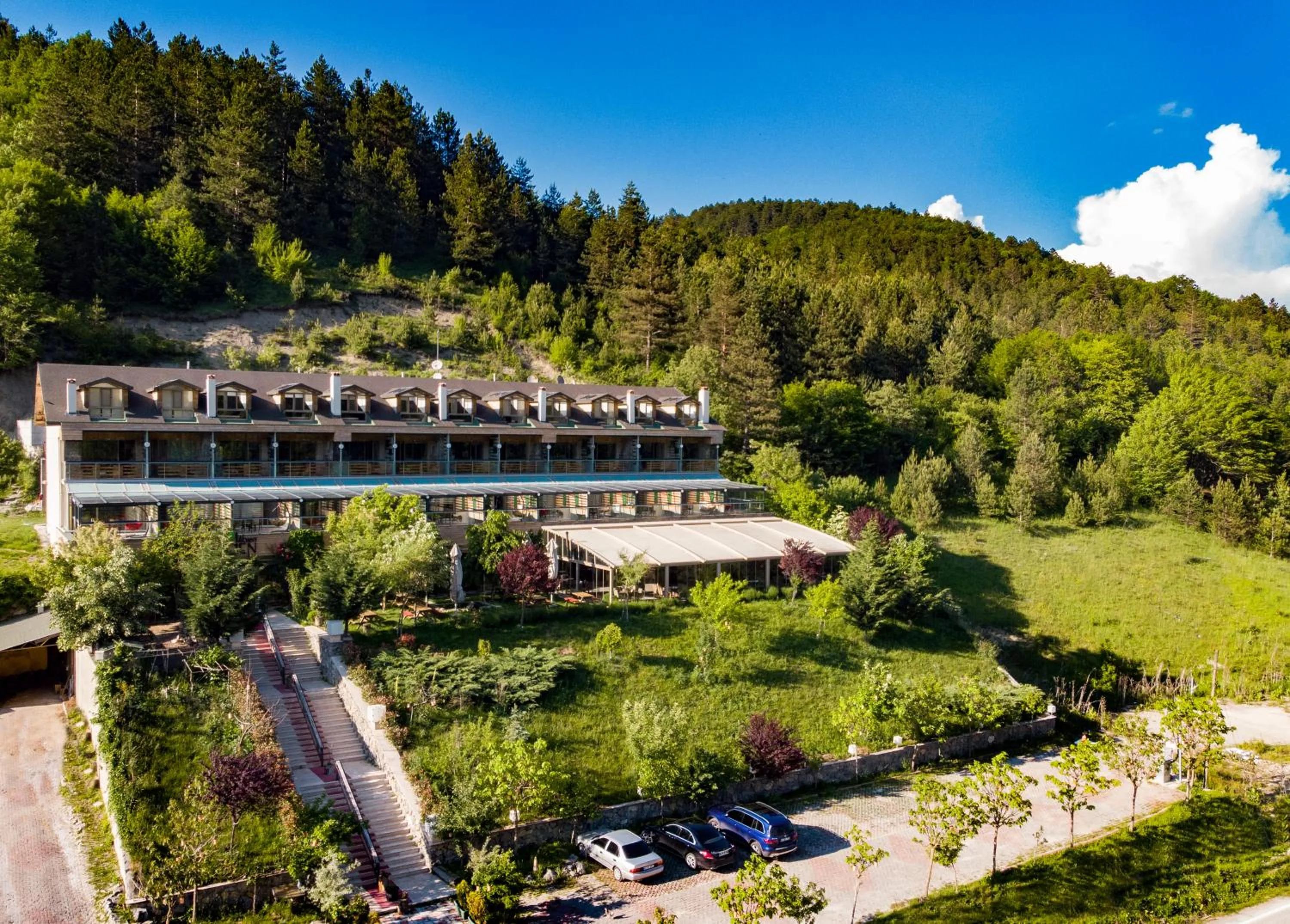 Bird's eye view in Abant Aden Boutique Hotel & Spa