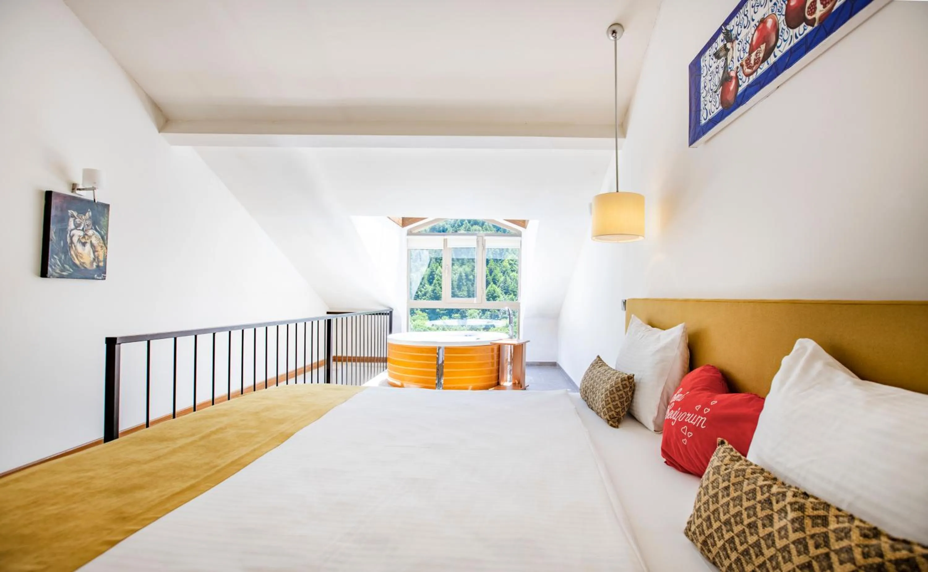 Bedroom in Abant Aden Boutique Hotel & Spa