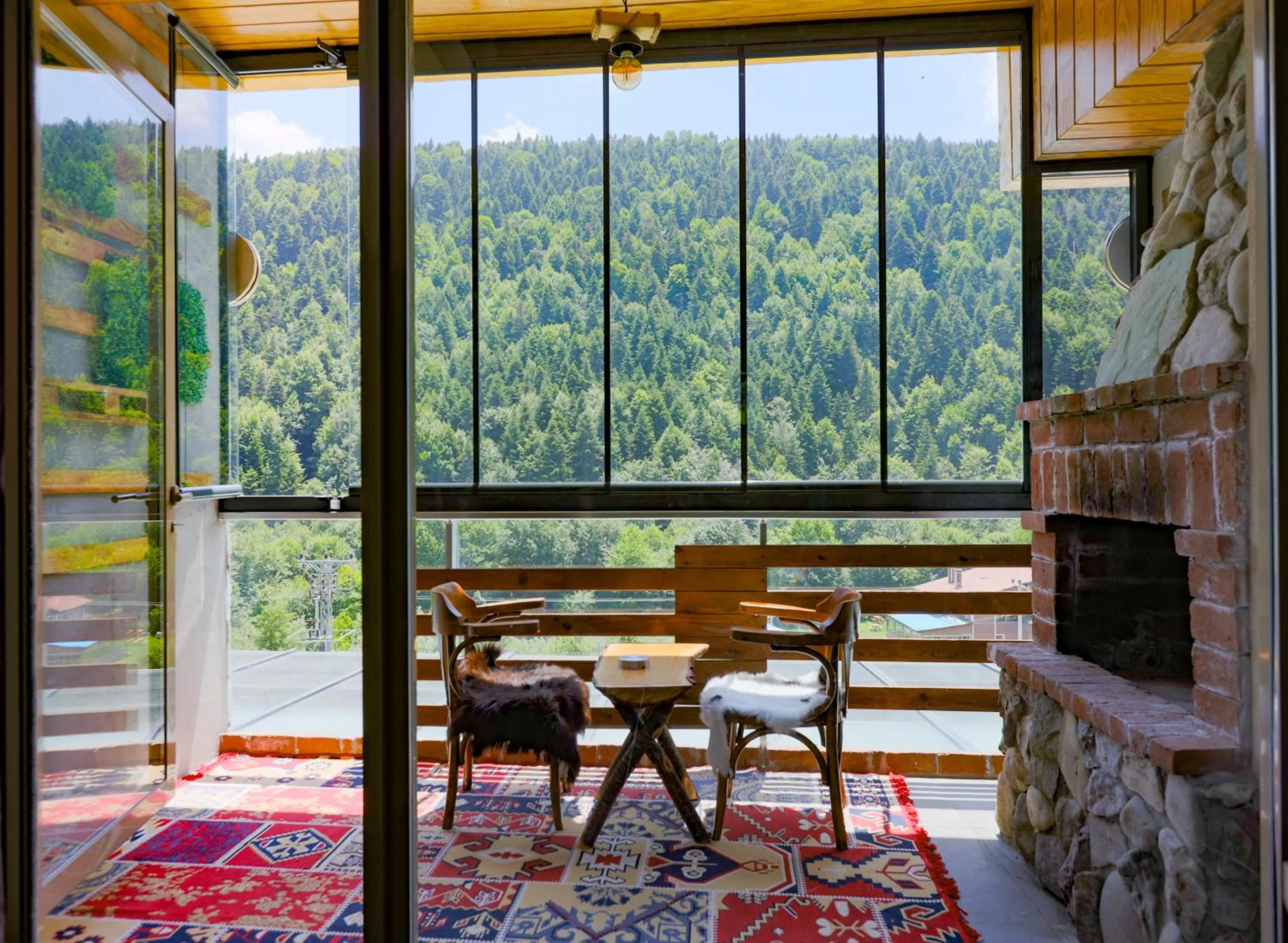 Balcony/Terrace in Abant Aden Boutique Hotel & Spa