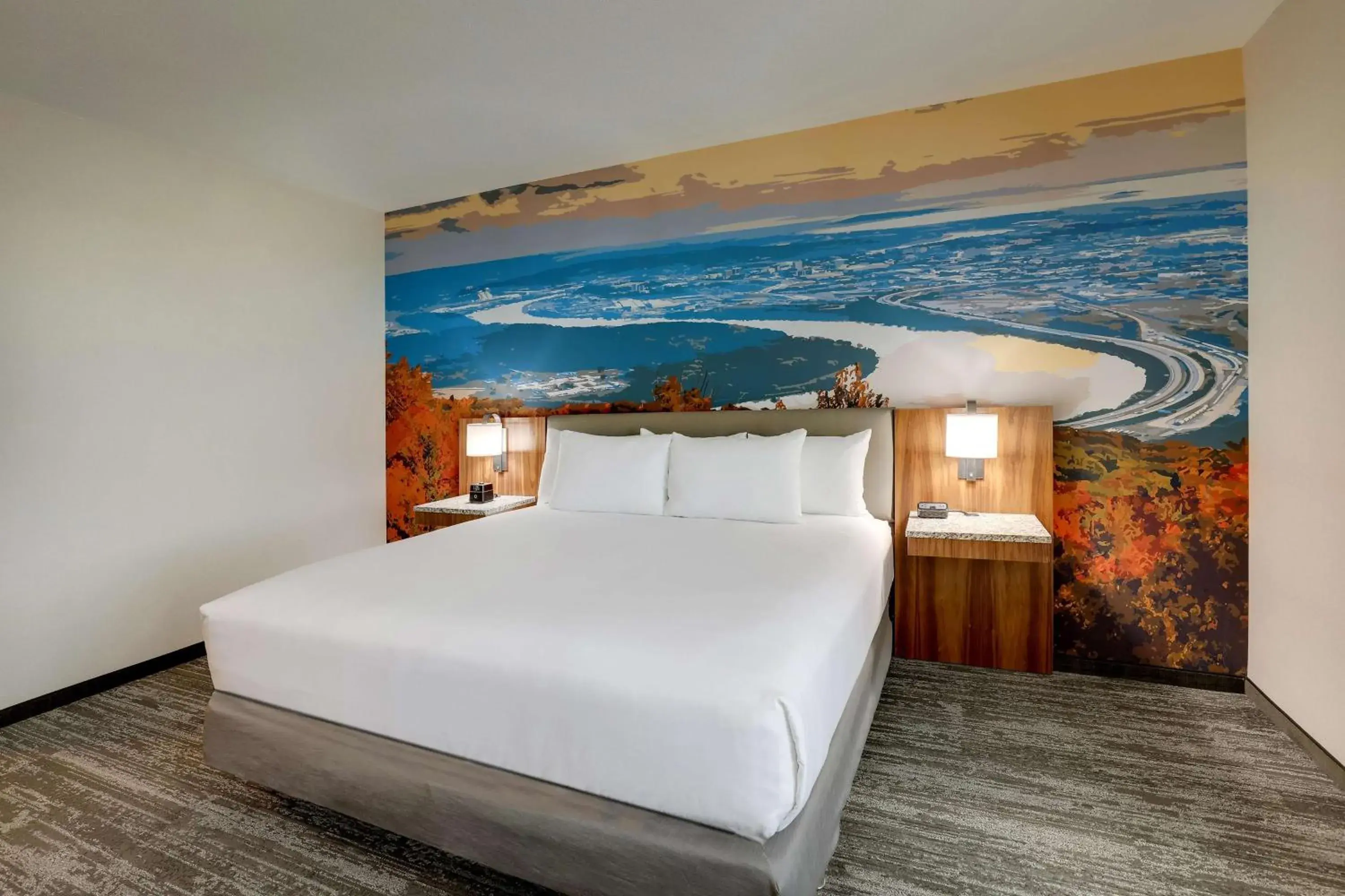 Upper Floor 1 King Bed - Accessible, Tub in Drury Plaza Hotel Chattanooga Hamilton Place Upper Floor 1 King Bed - Accessible, Tub in Drury Plaza Hotel Chattanooga Hamilton Place