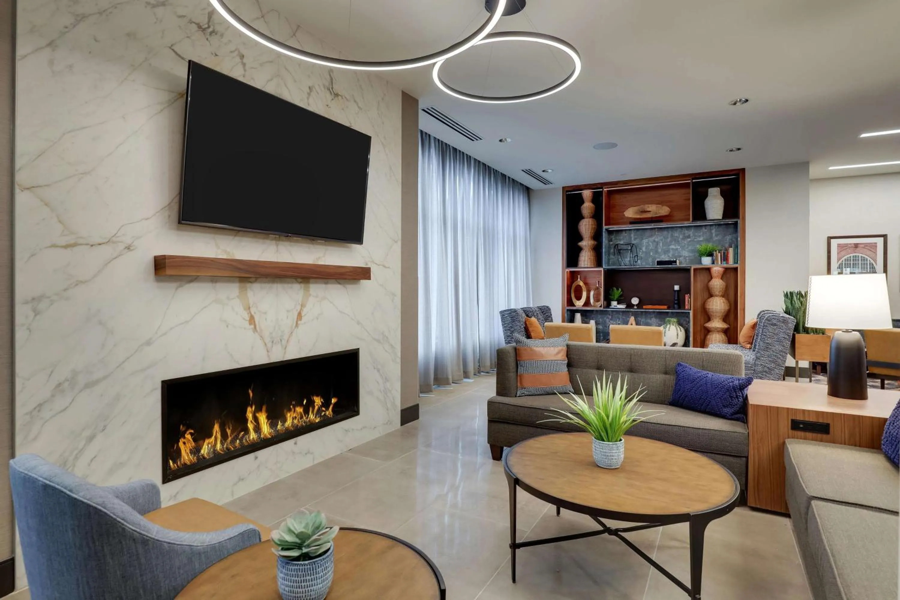 Lobby or reception in Drury Plaza Hotel Chattanooga Hamilton Place