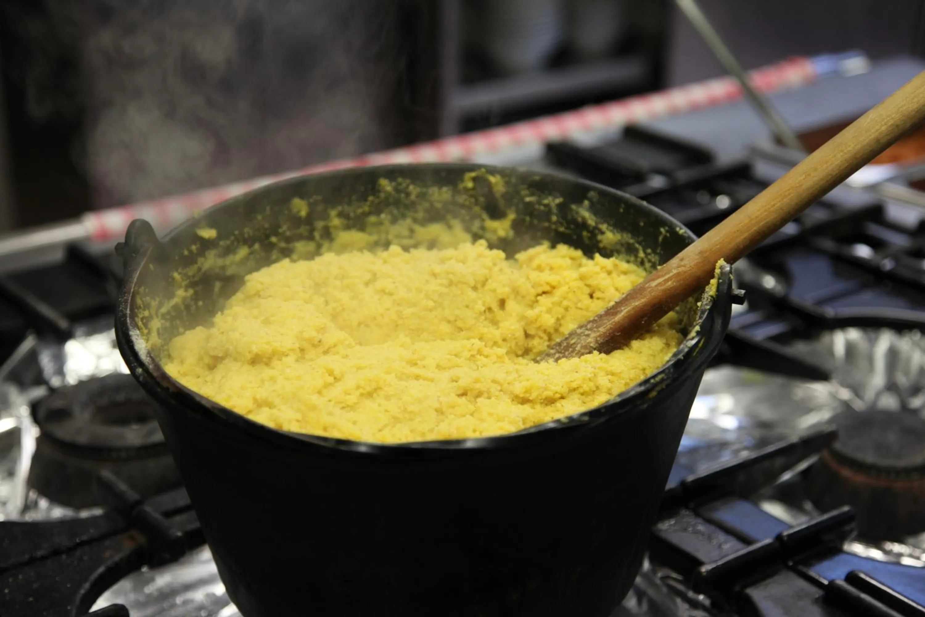 Kitchen or kitchenette in Al Benvenuto Hotel & Restaurant