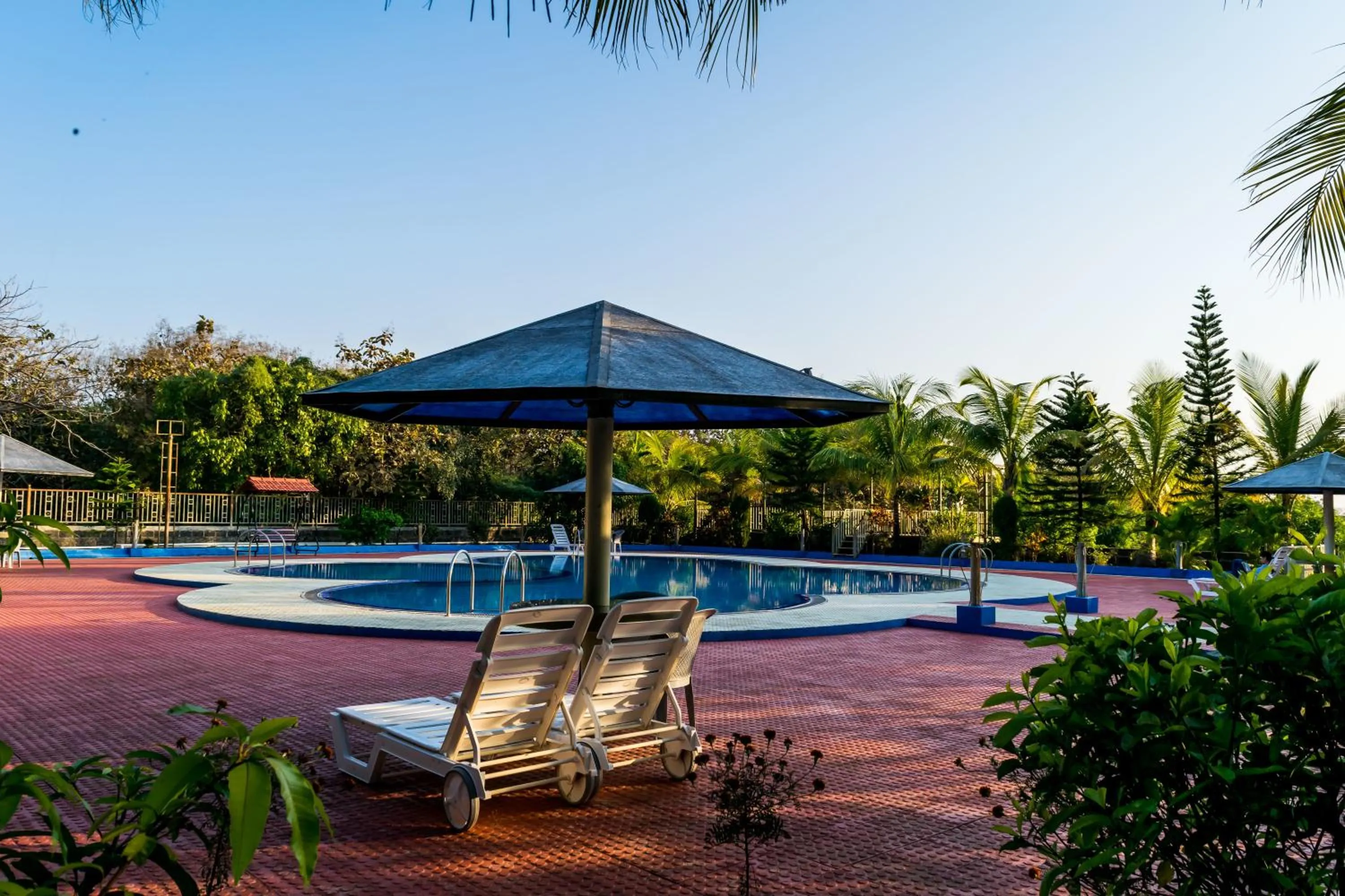 Swimming pool in Amidhara Resort