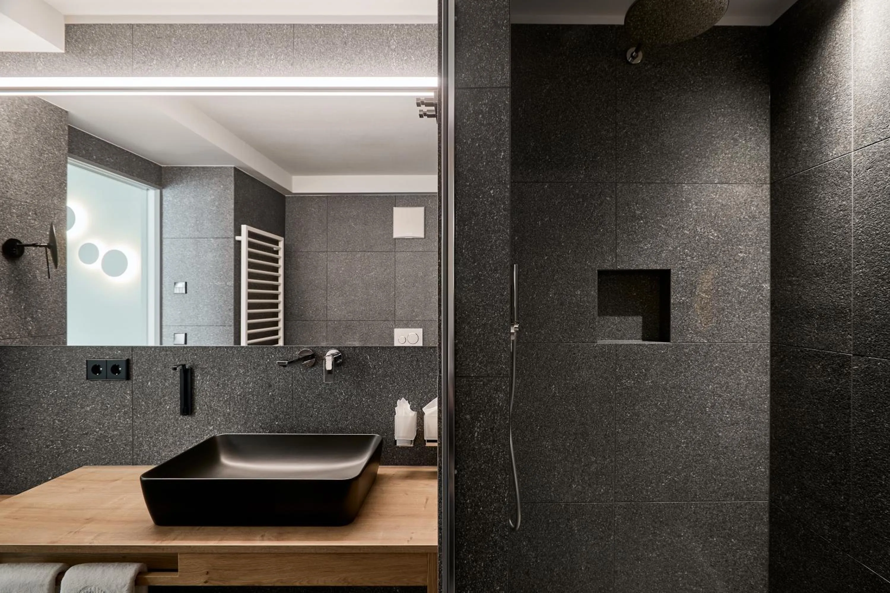 Bathroom in Hotel DAS ROYAL in Obereggen