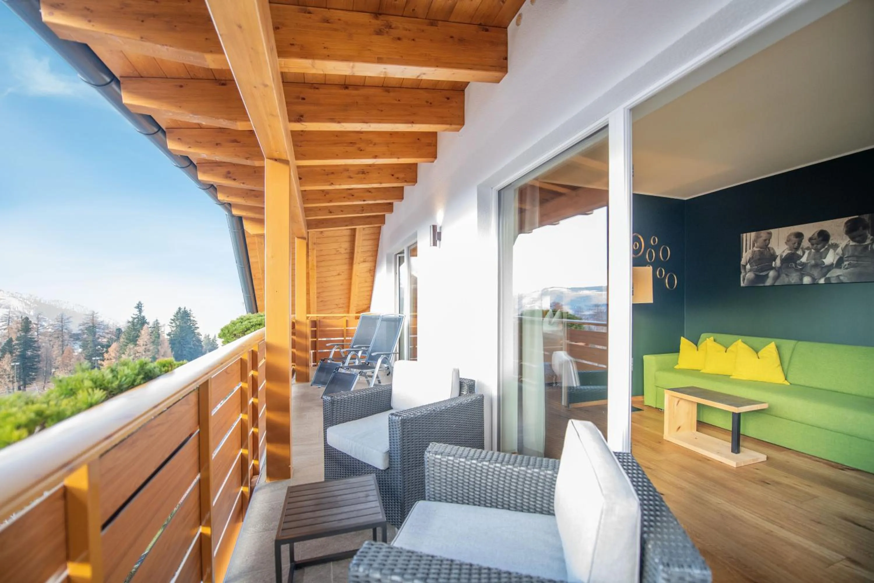 View (from property/room) in Hotel DAS ROYAL in Obereggen