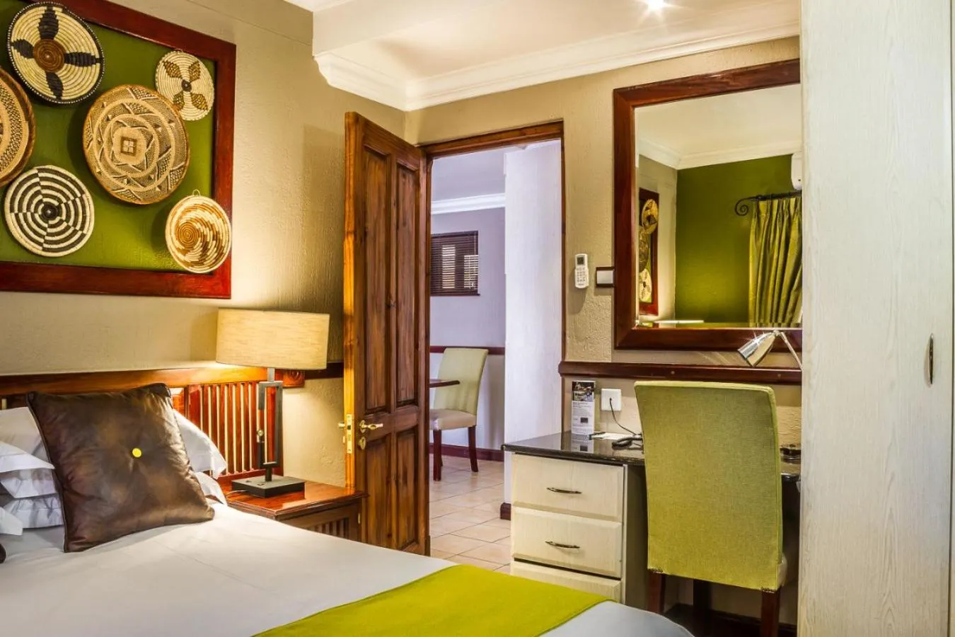 Bed in Peermont Mondior Hotel