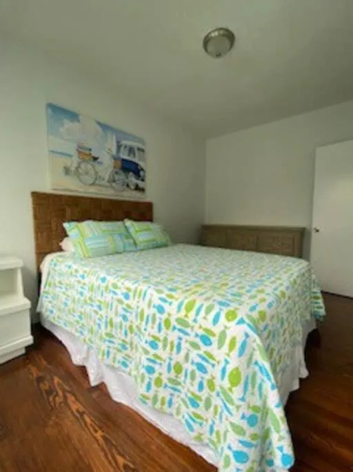 Bed in Saltwater Inn