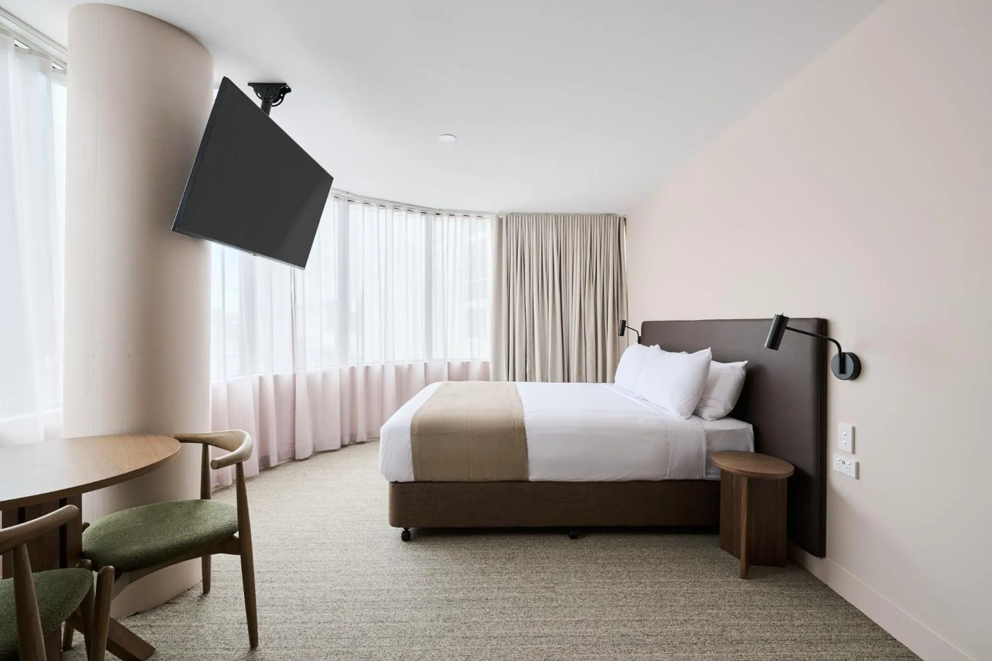 Bedroom, Bed in Abode Phillip