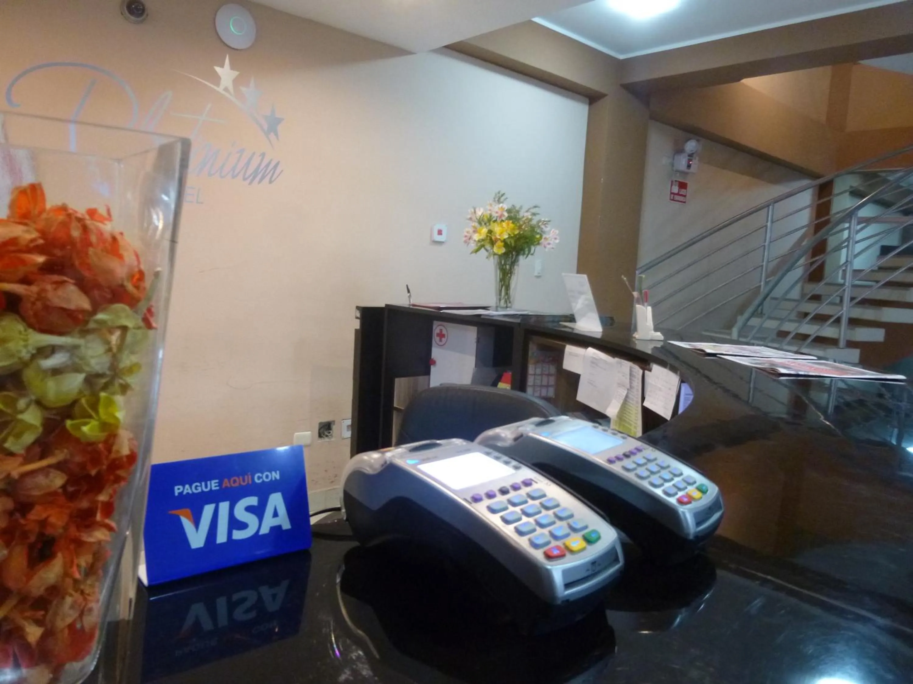 Lobby or reception in Hotel PLATINIUM