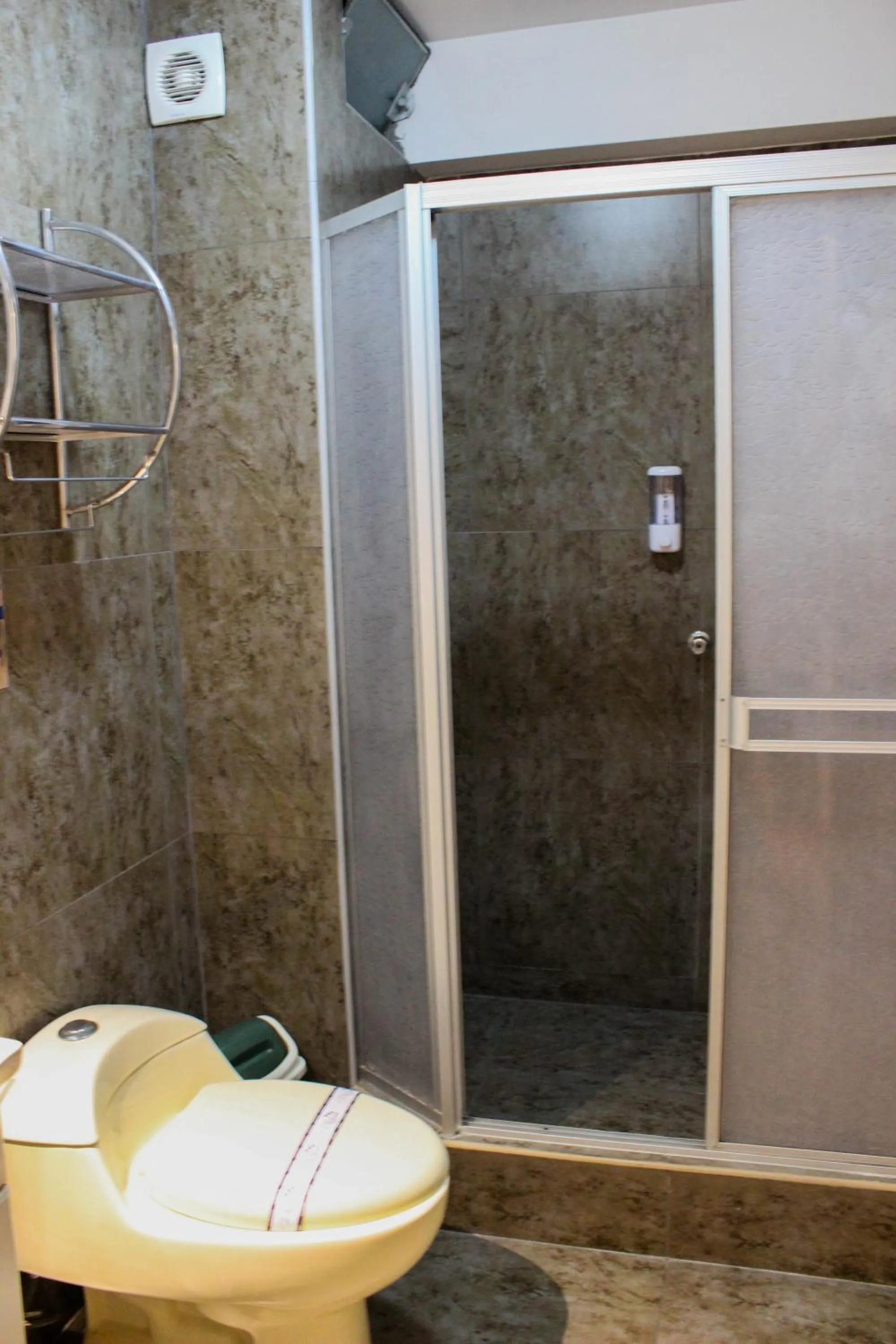 Shower in Hotel PLATINIUM