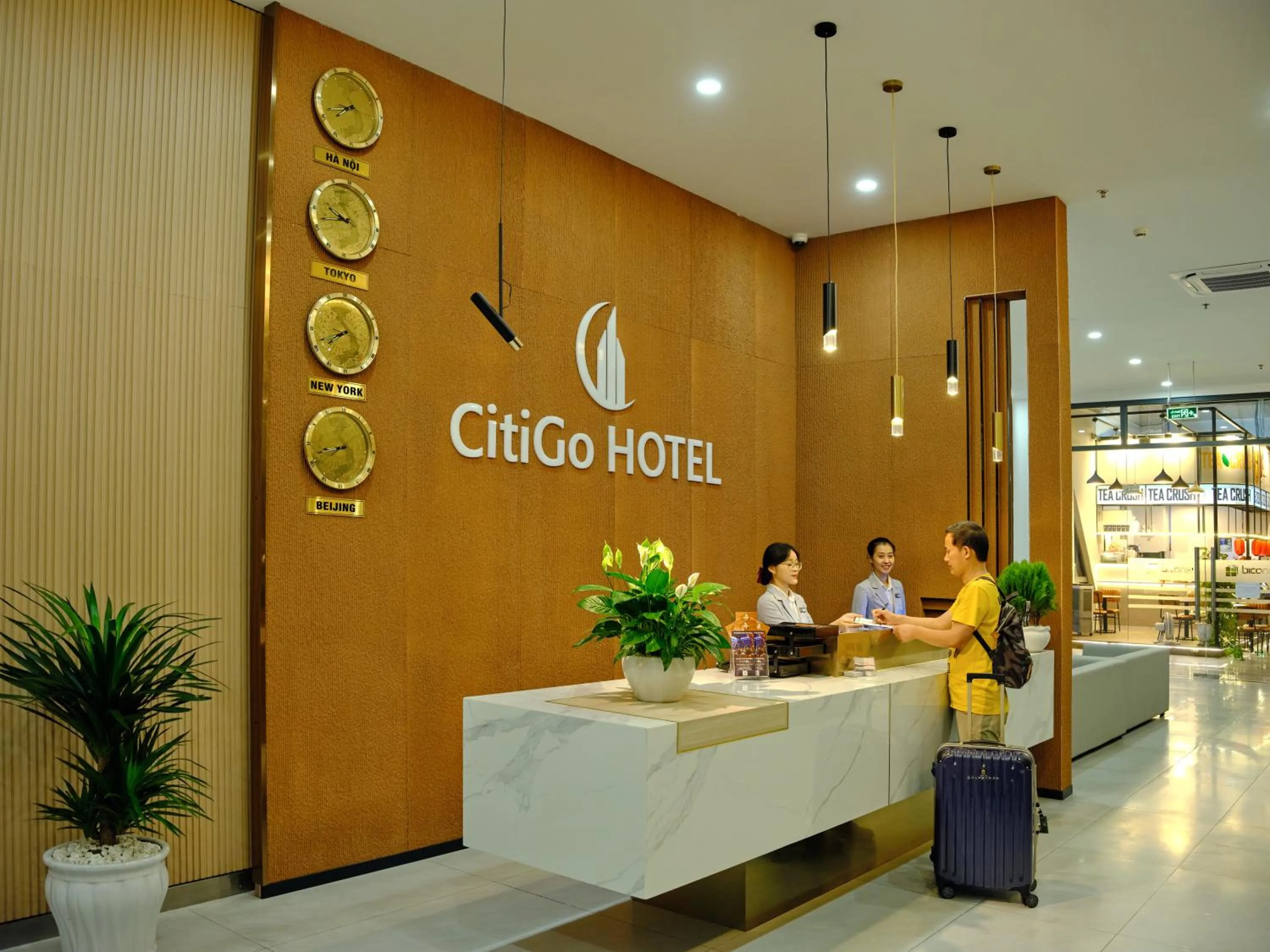 Lobby or reception in CitiGo HOTEL