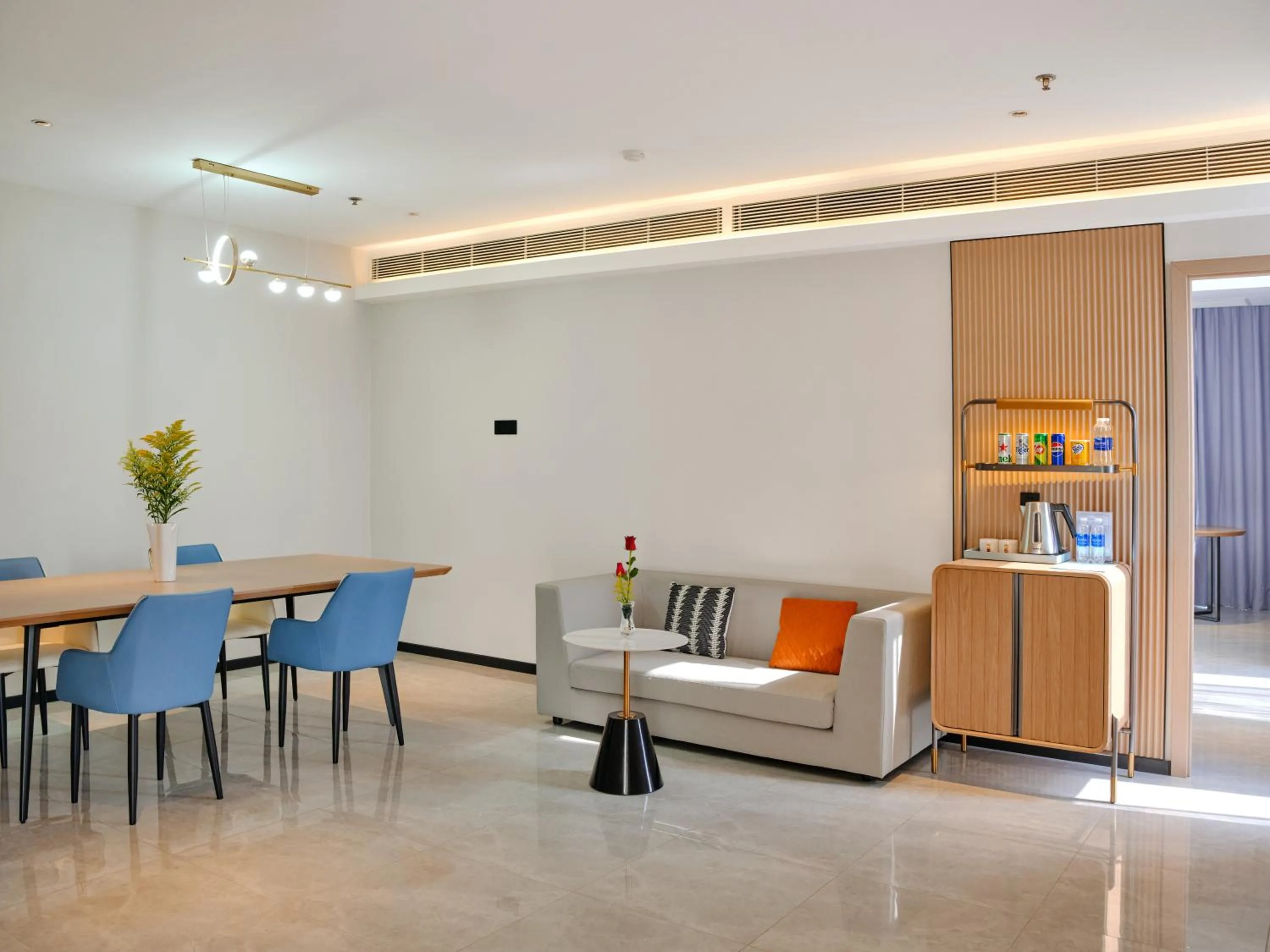 Living room in CitiGo HOTEL