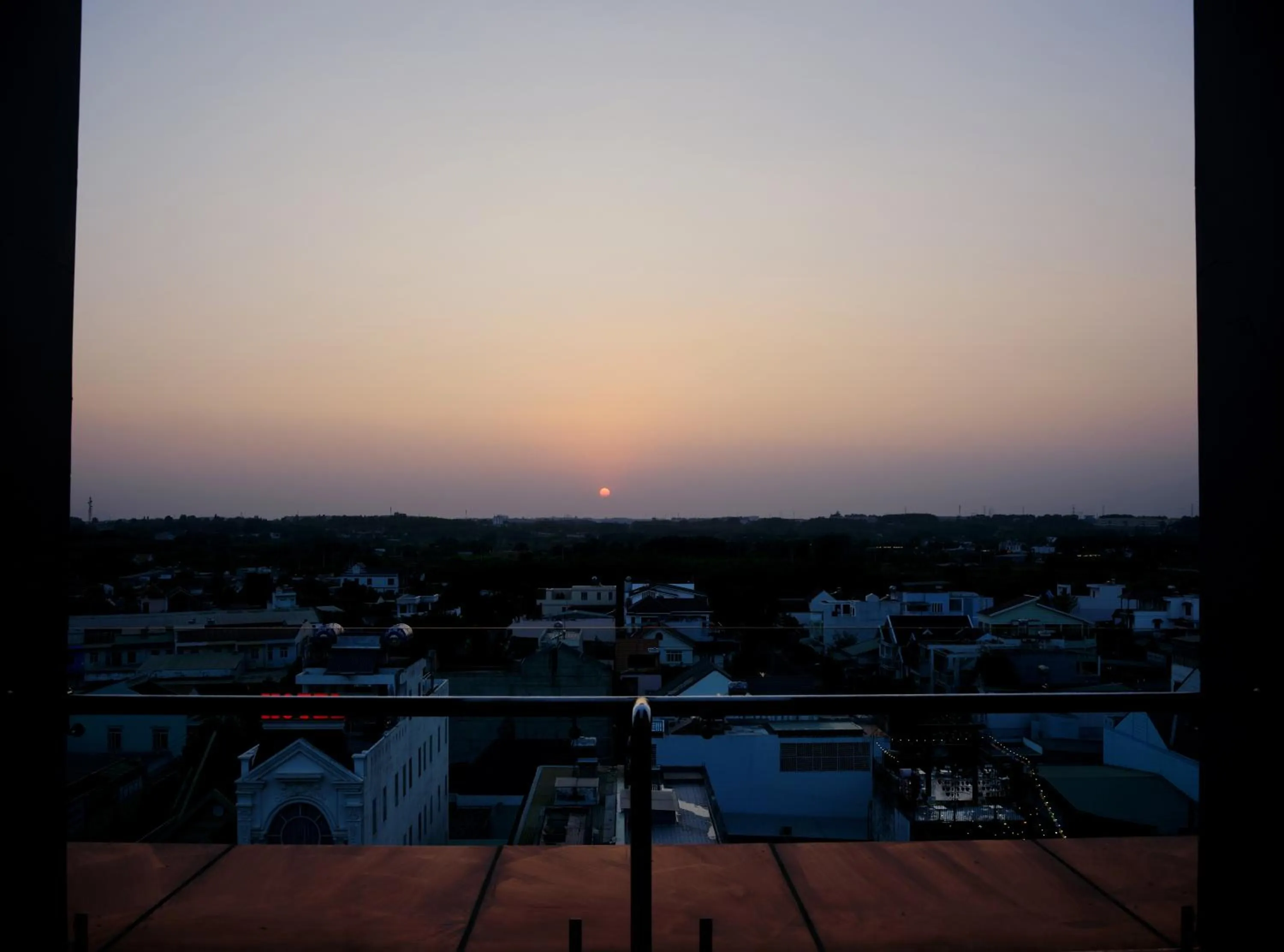 Sunset in CitiGo HOTEL